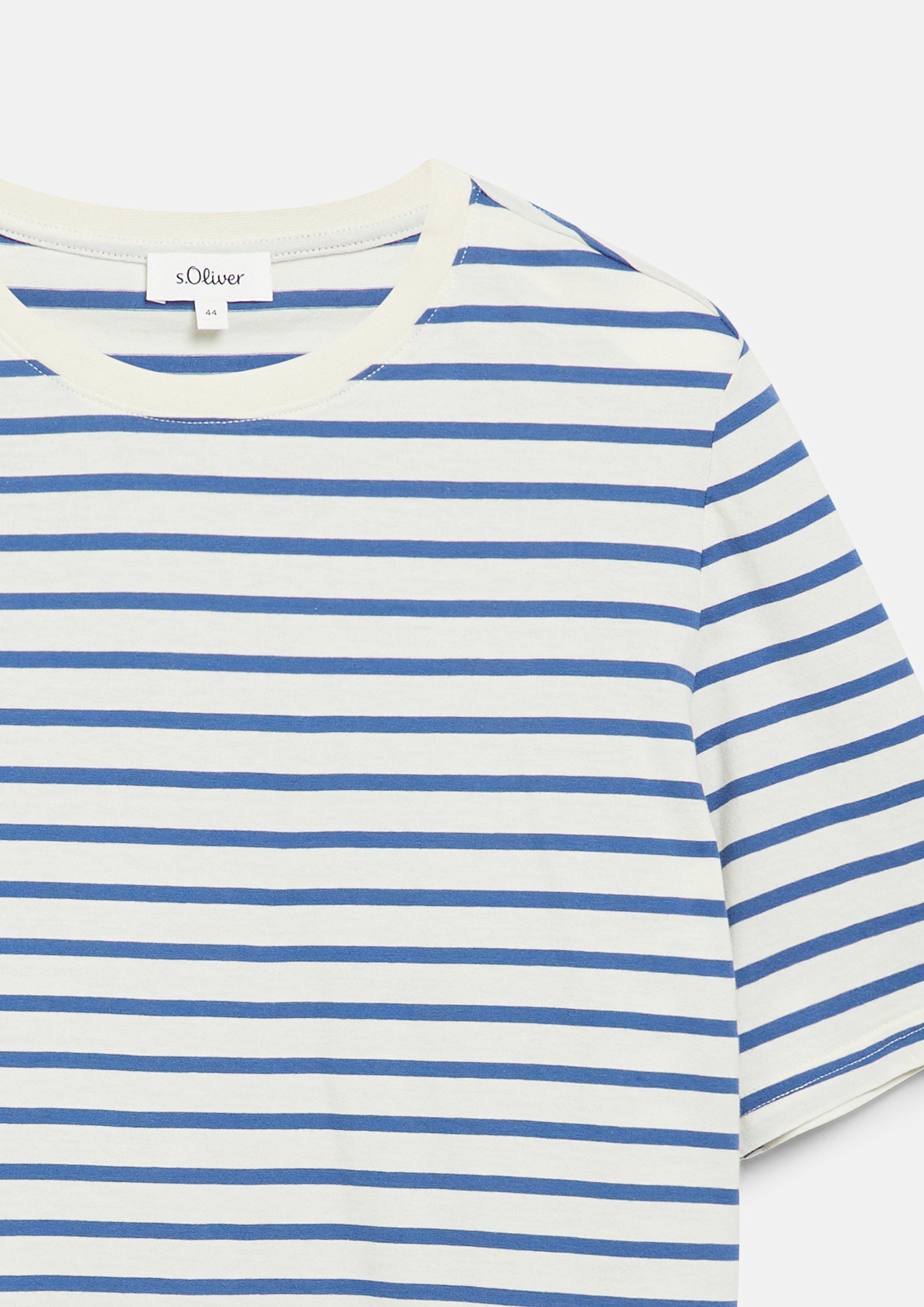 Damen T-Shirt in blau von s.Oliver CURVE