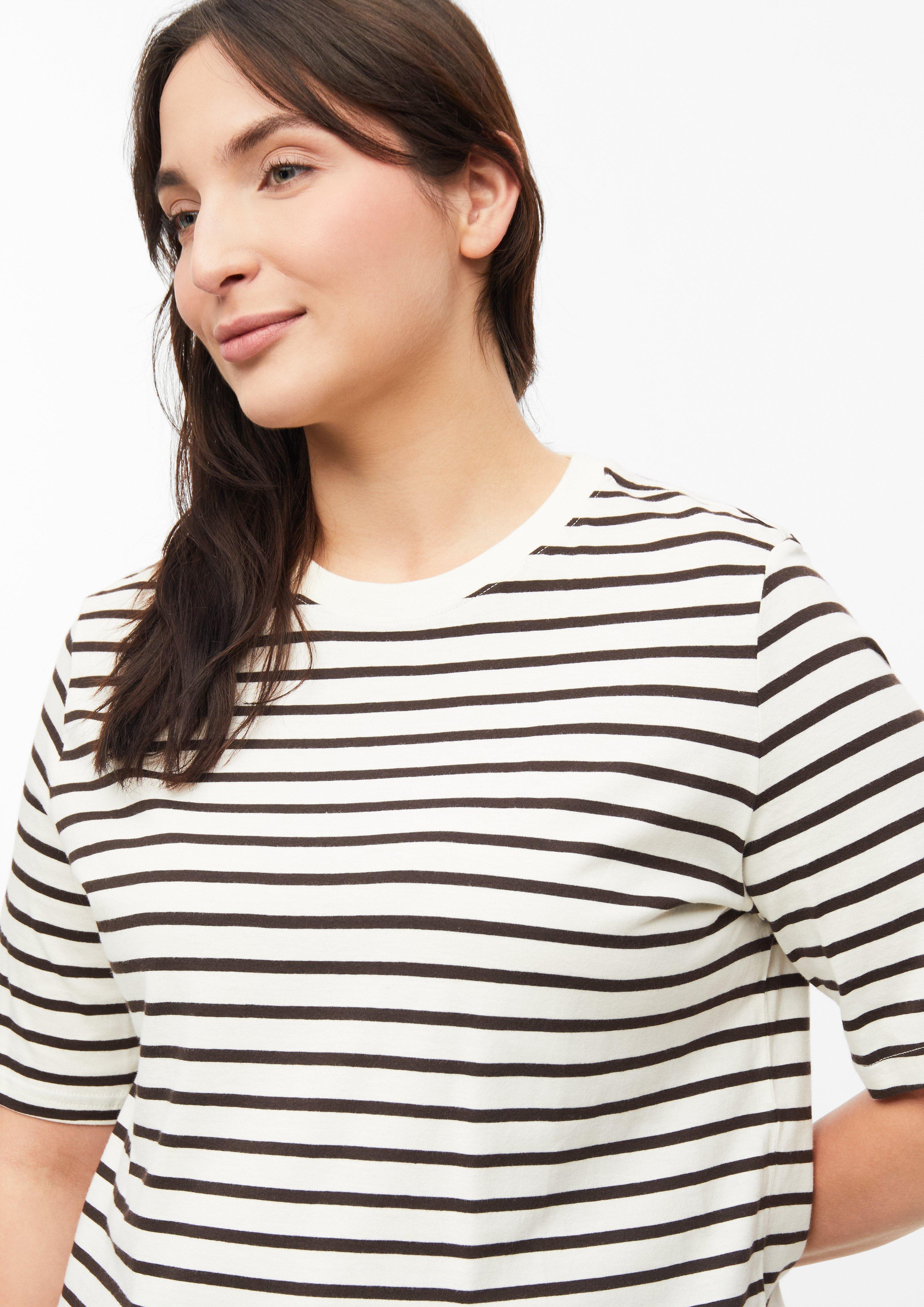Damen T-Shirt in creme von s.Oliver CURVE
