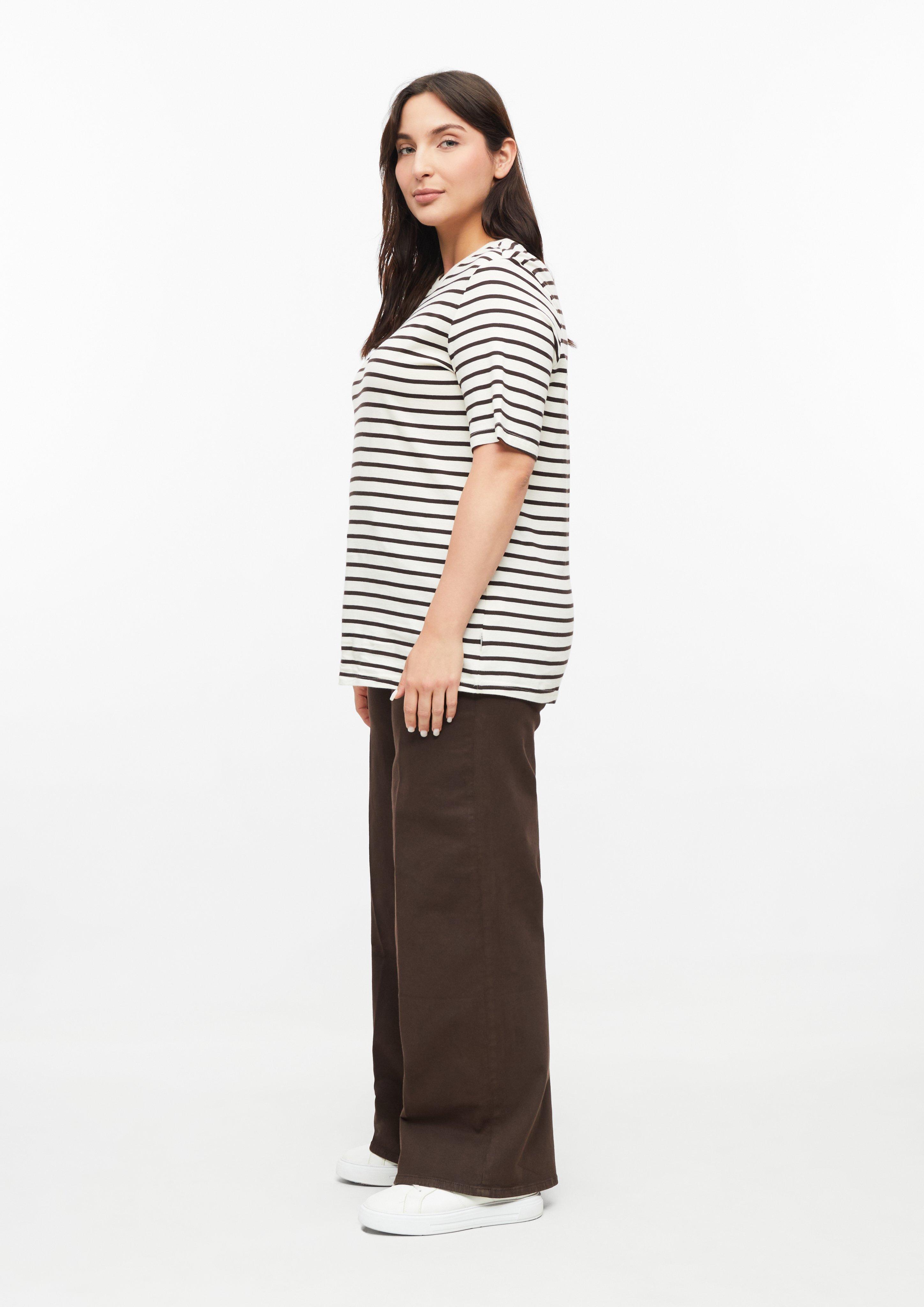 Damen T-Shirt in creme von s.Oliver CURVE