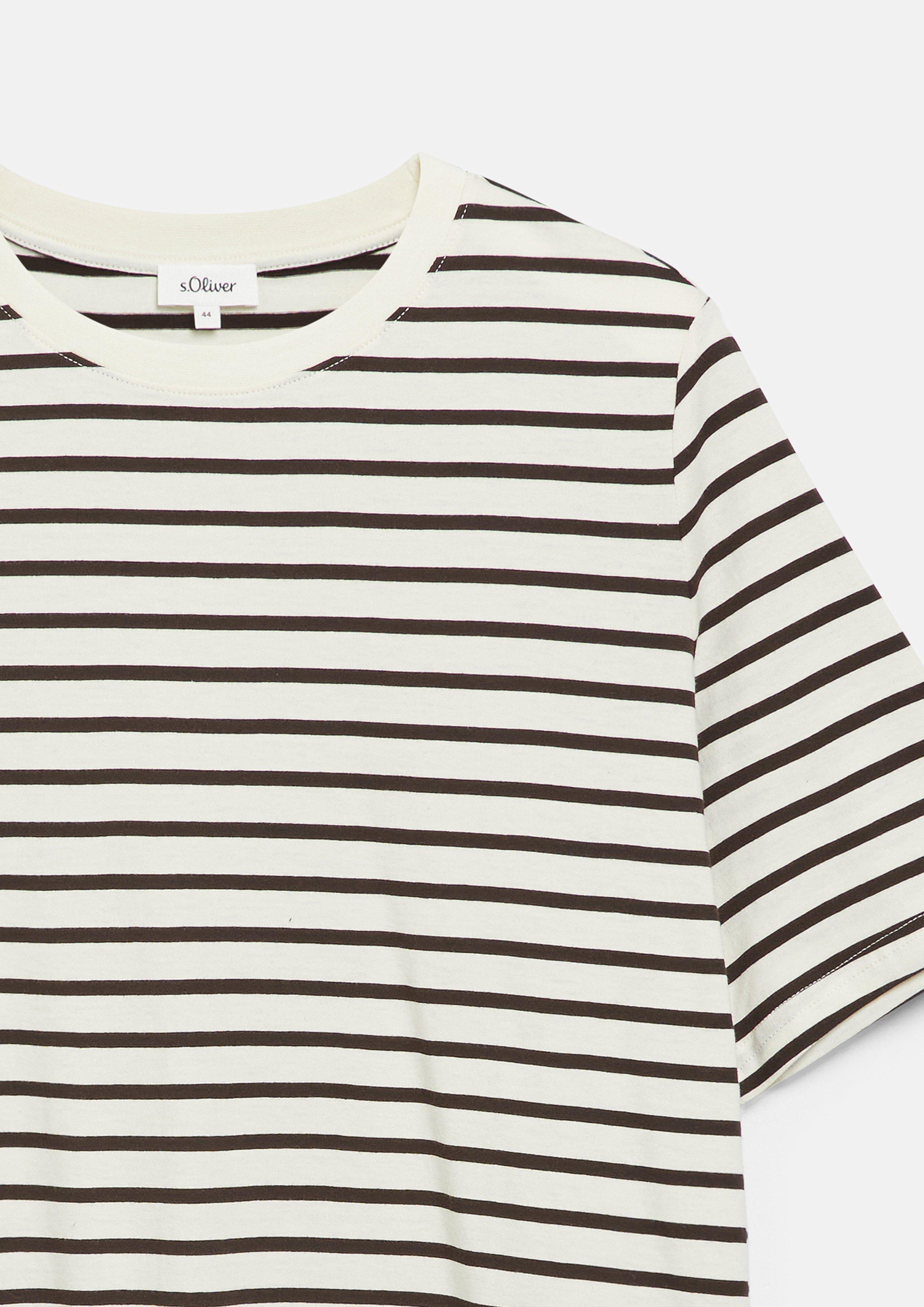 Damen T-Shirt in creme von s.Oliver CURVE
