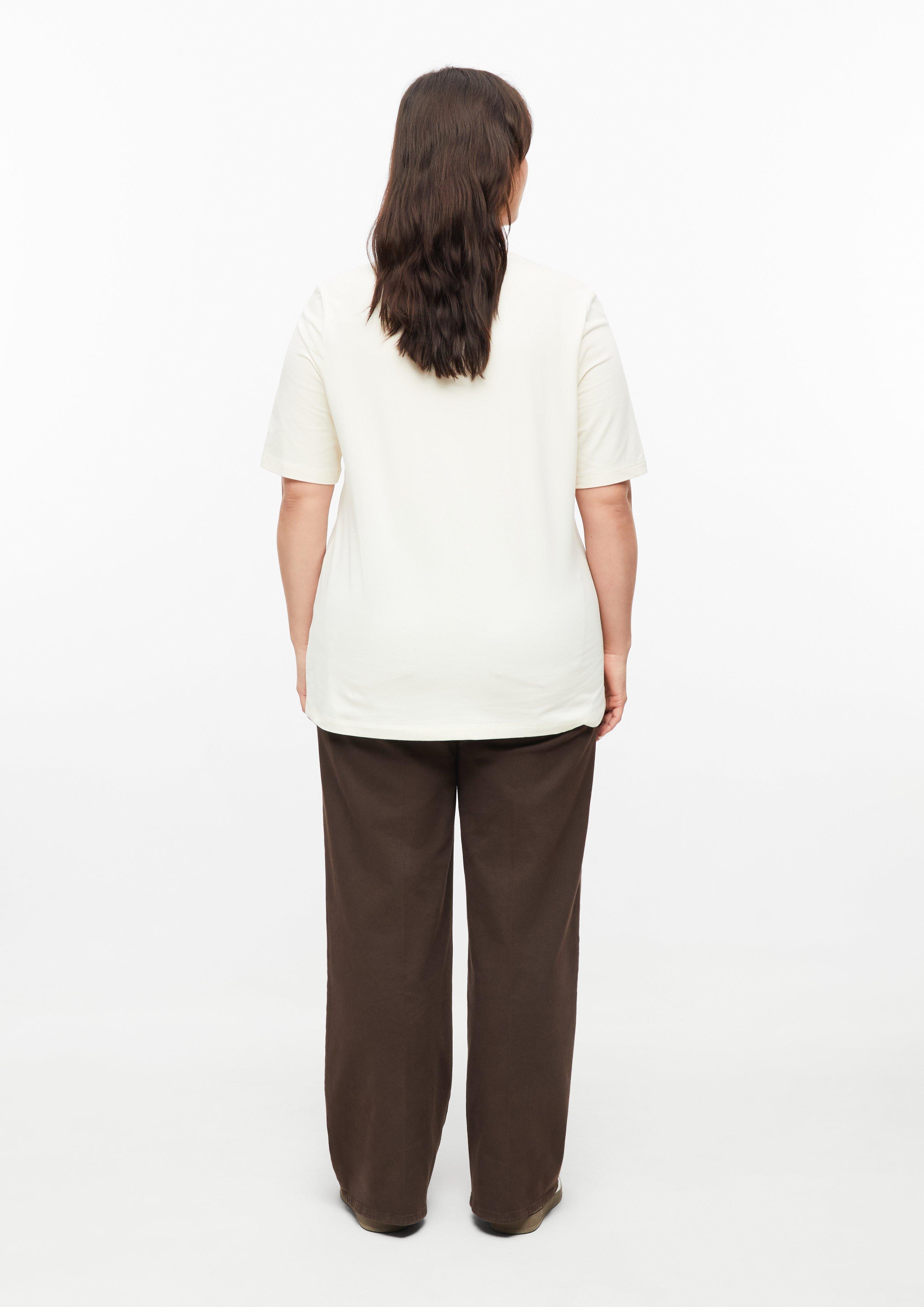 Damen T-Shirt in beige von s.Oliver CURVE