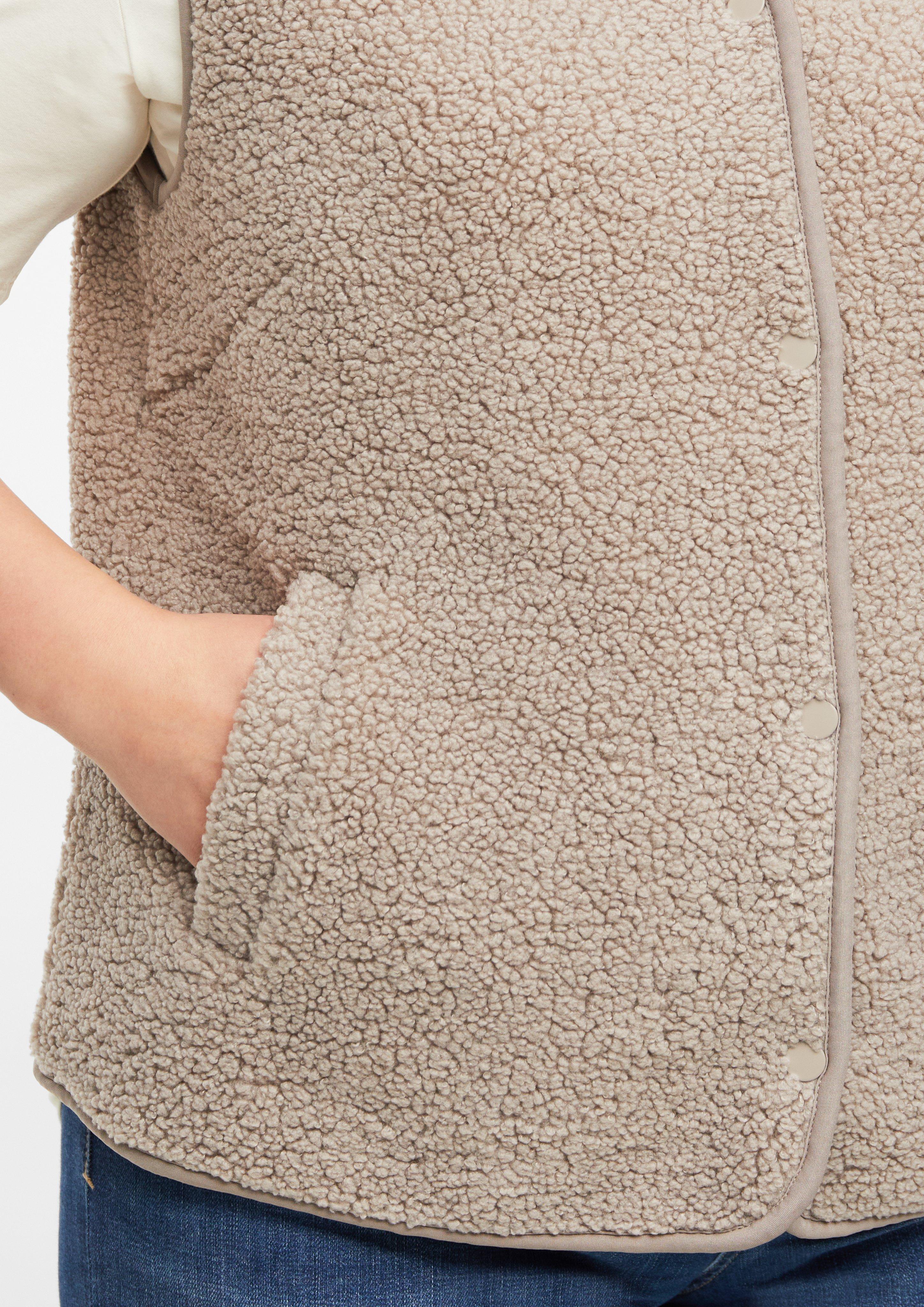 Dames Binnen vest in beige van s.Oliver CURVE