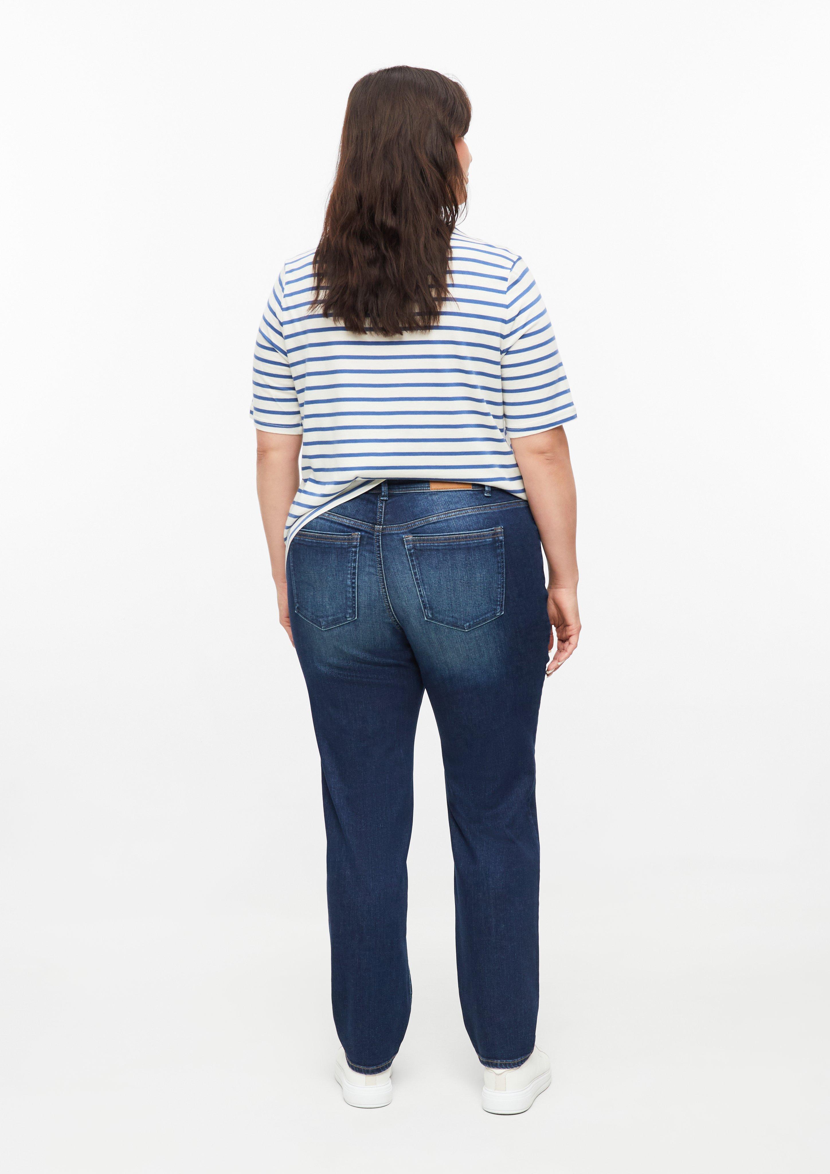 Femmes Pantalon en jean en bleu de s.Oliver CURVE