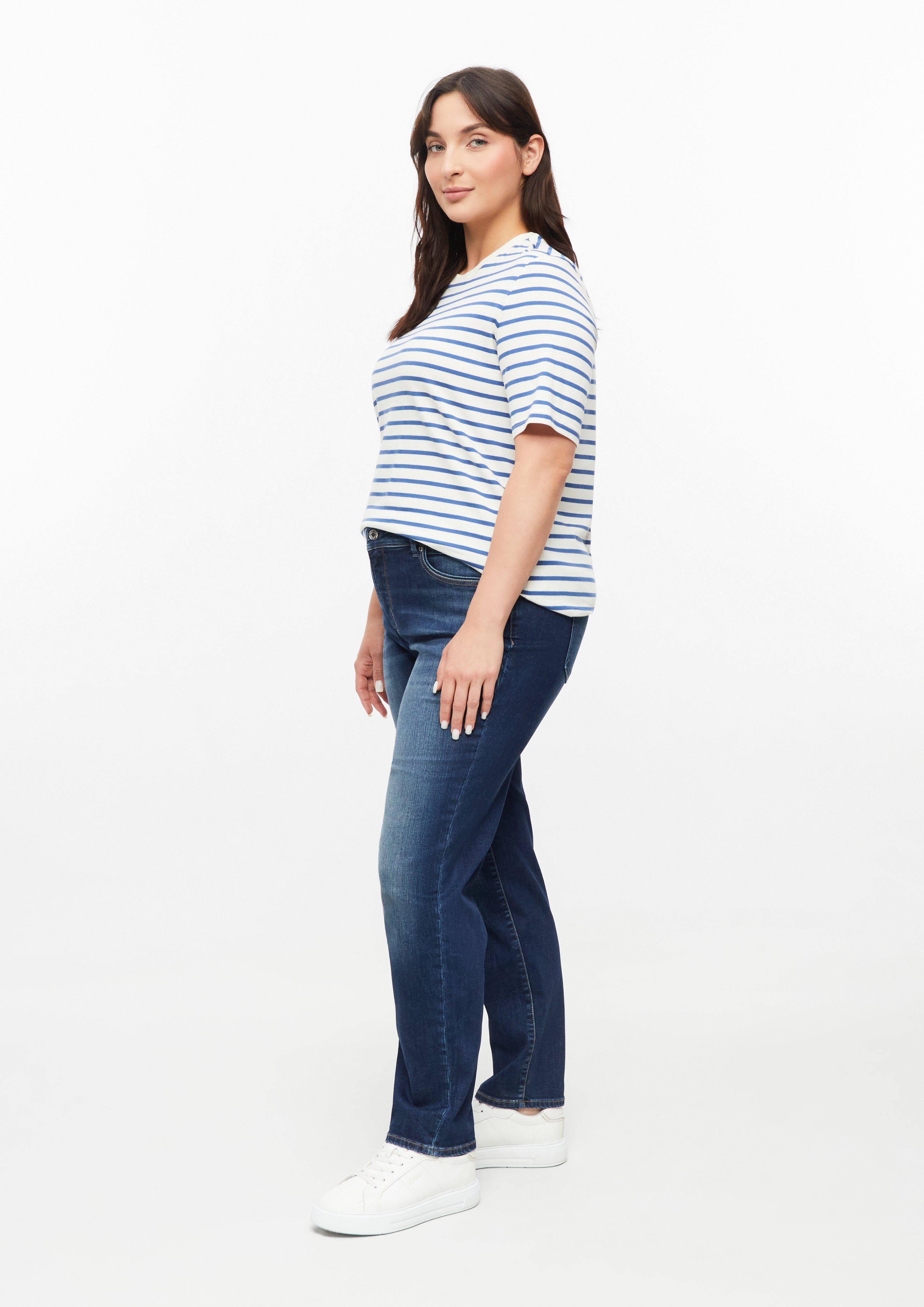 Femmes Pantalon en jean en bleu de s.Oliver CURVE