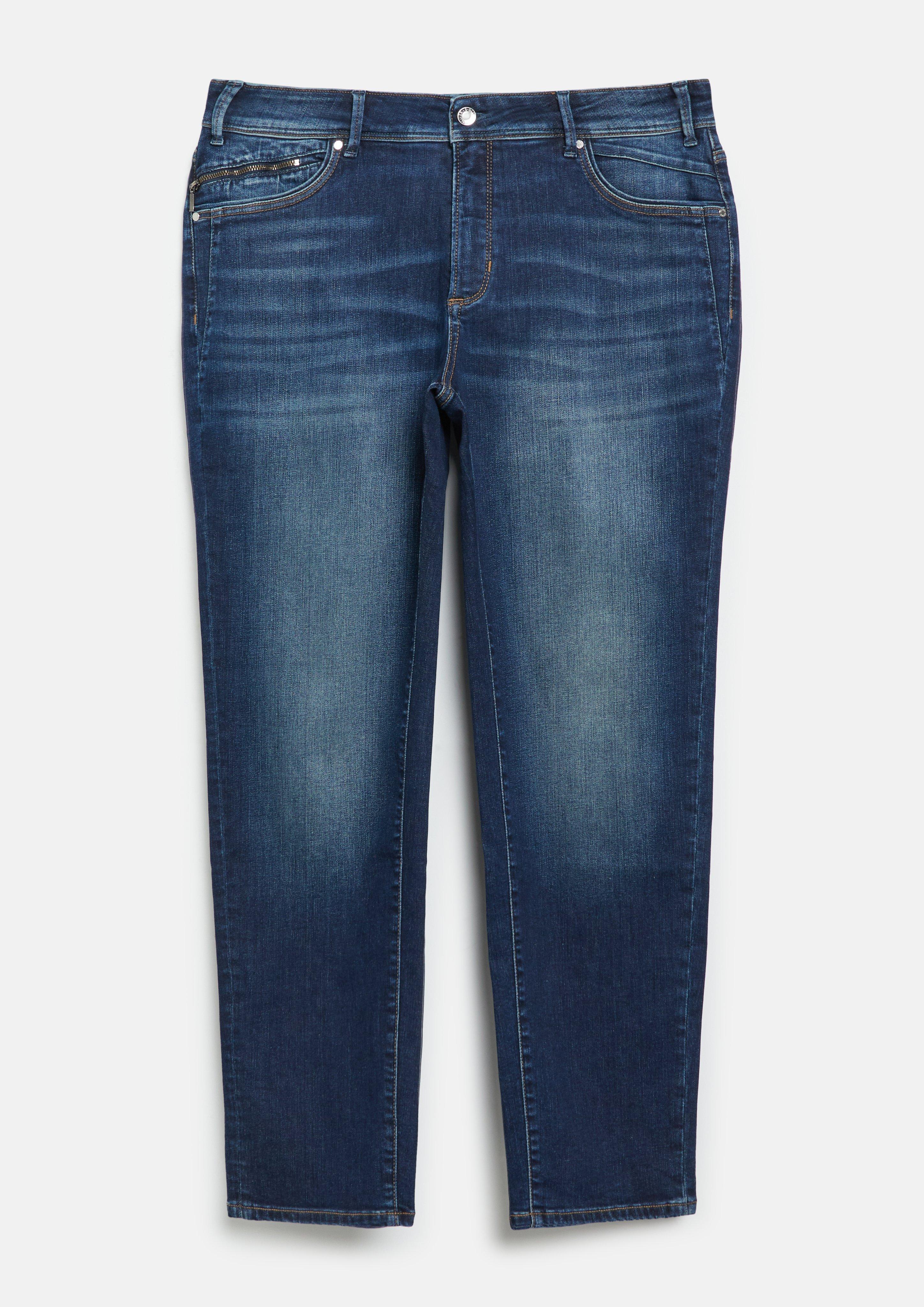 Femmes Pantalon en jean en bleu de s.Oliver CURVE