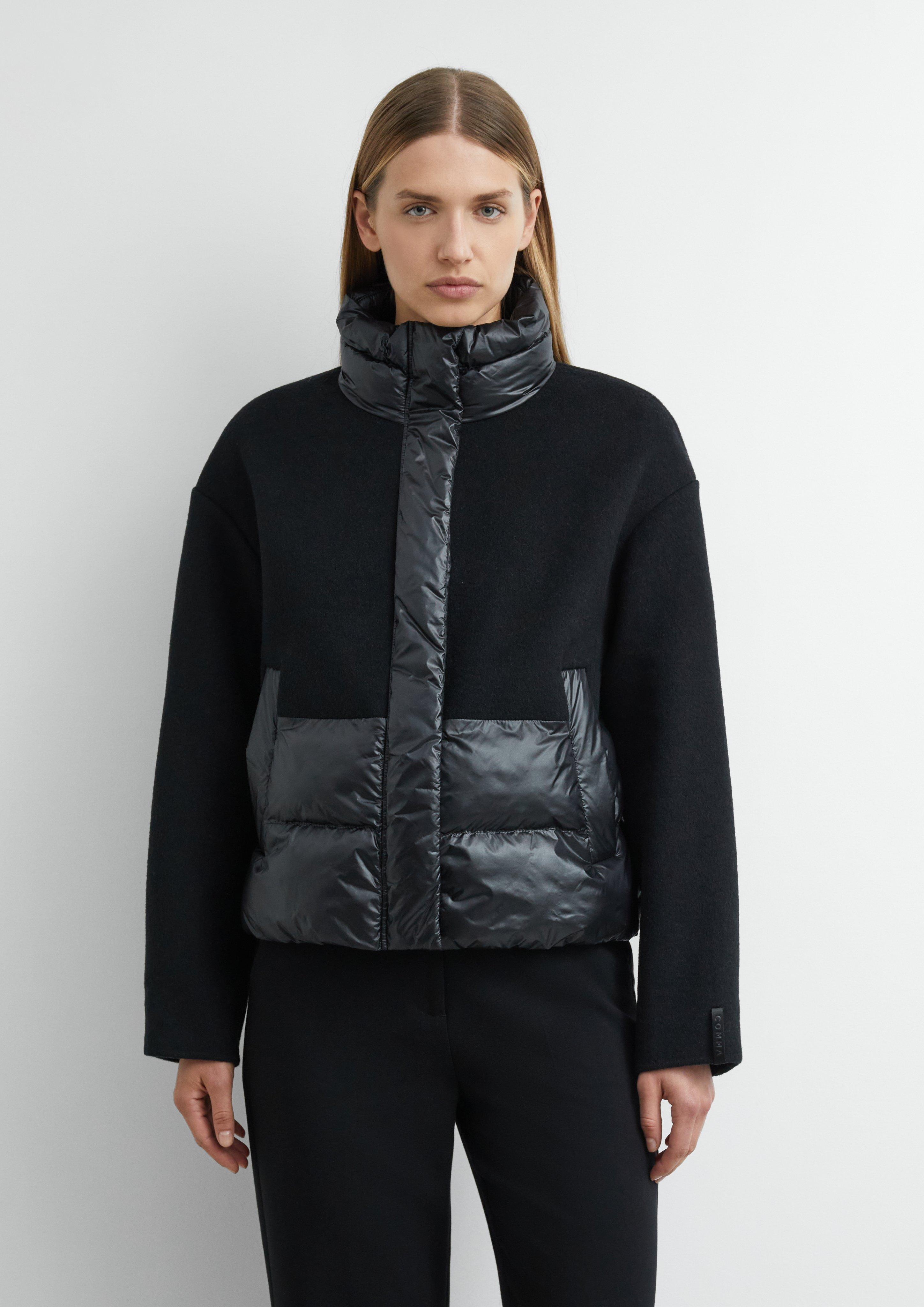 Outdoor jacket in black by COMMA