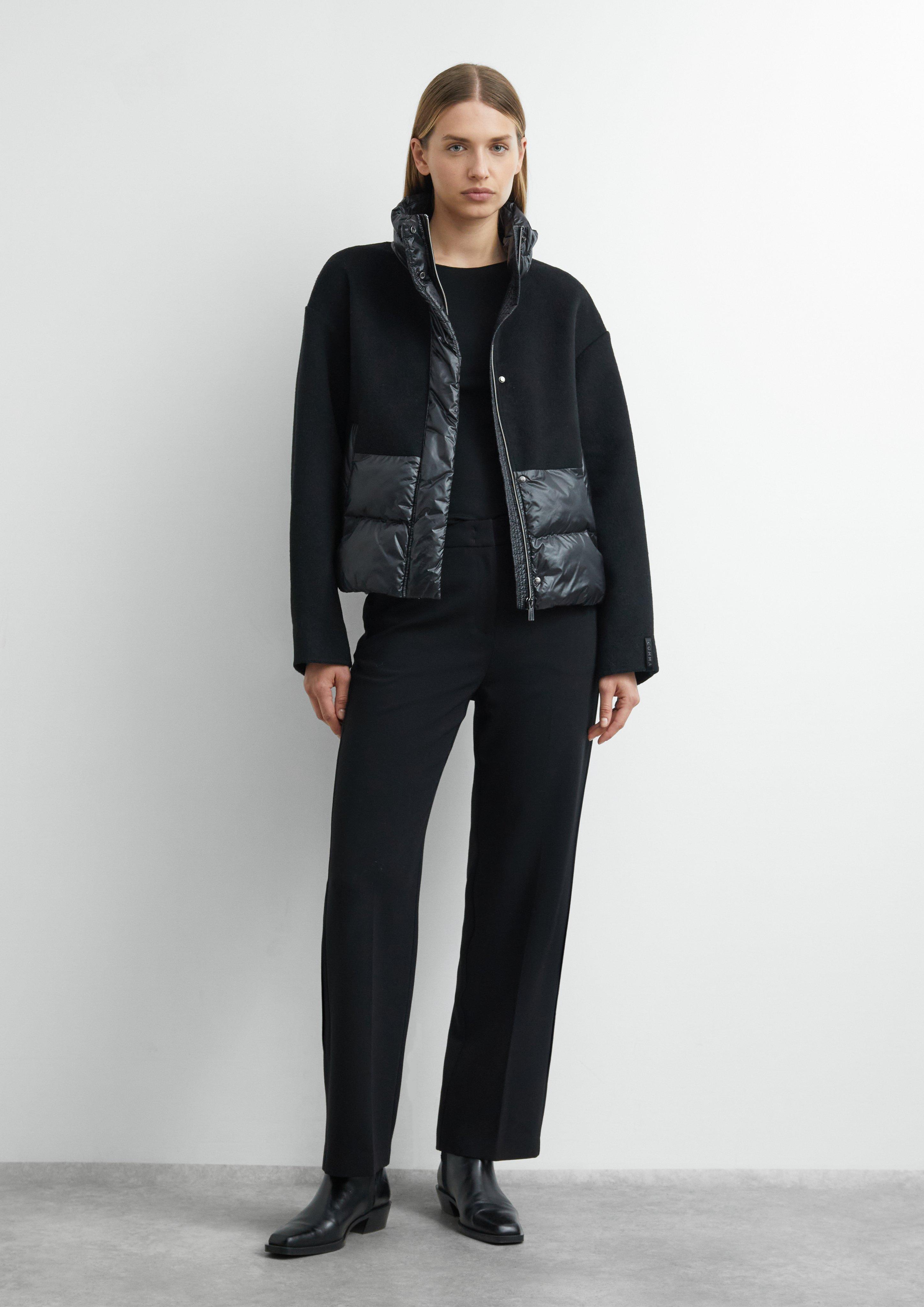 Outdoor jacket in black by COMMA