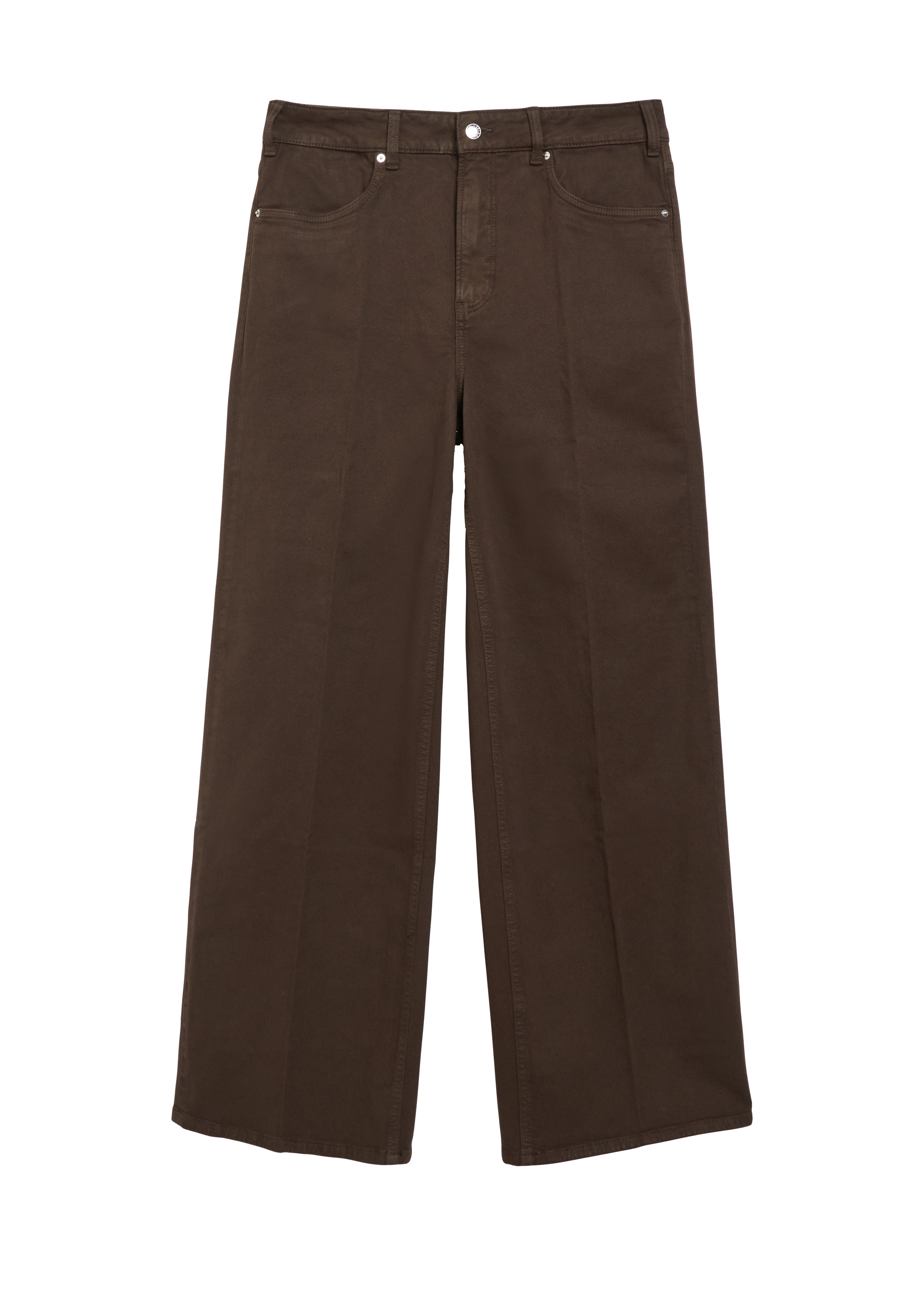 Jeans / Hoge taille / Wijde pasvorm