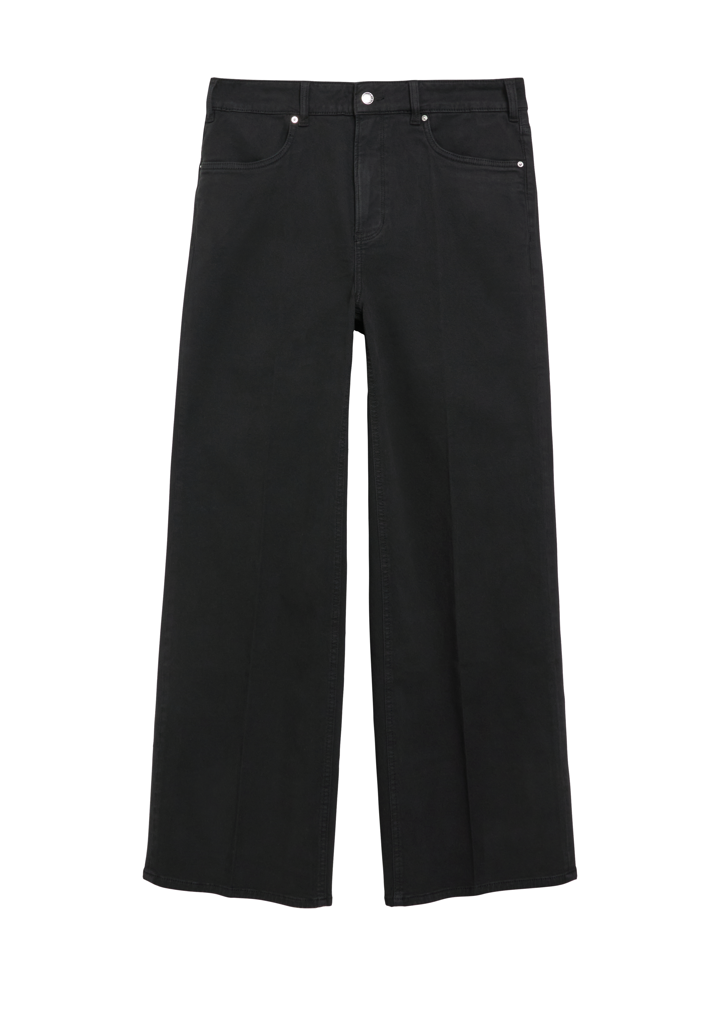 Jeans / Hoge taille / Wijde pasvorm