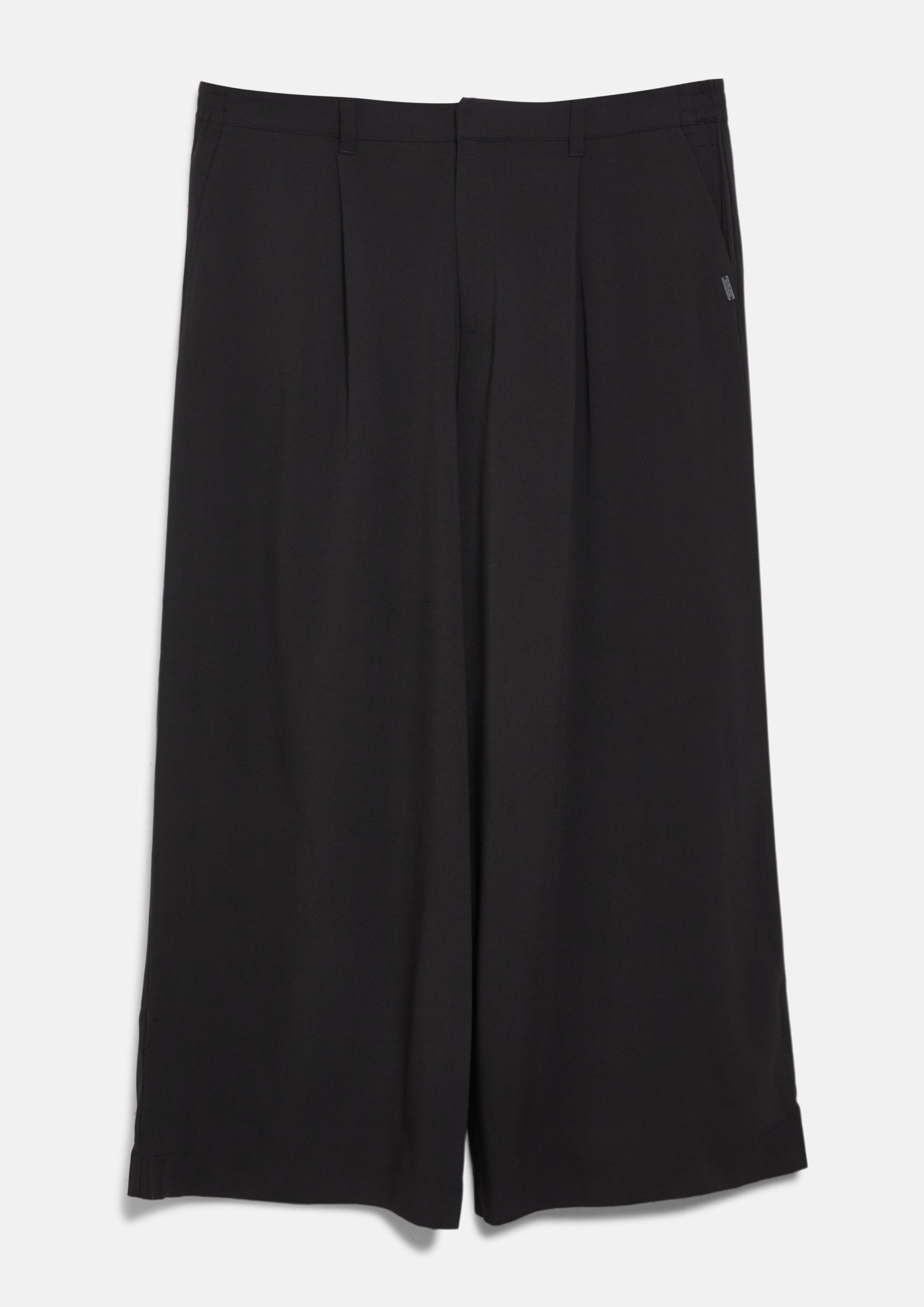 Damen Bundfaltenhose mit weitem Bein in  von QS CURVE