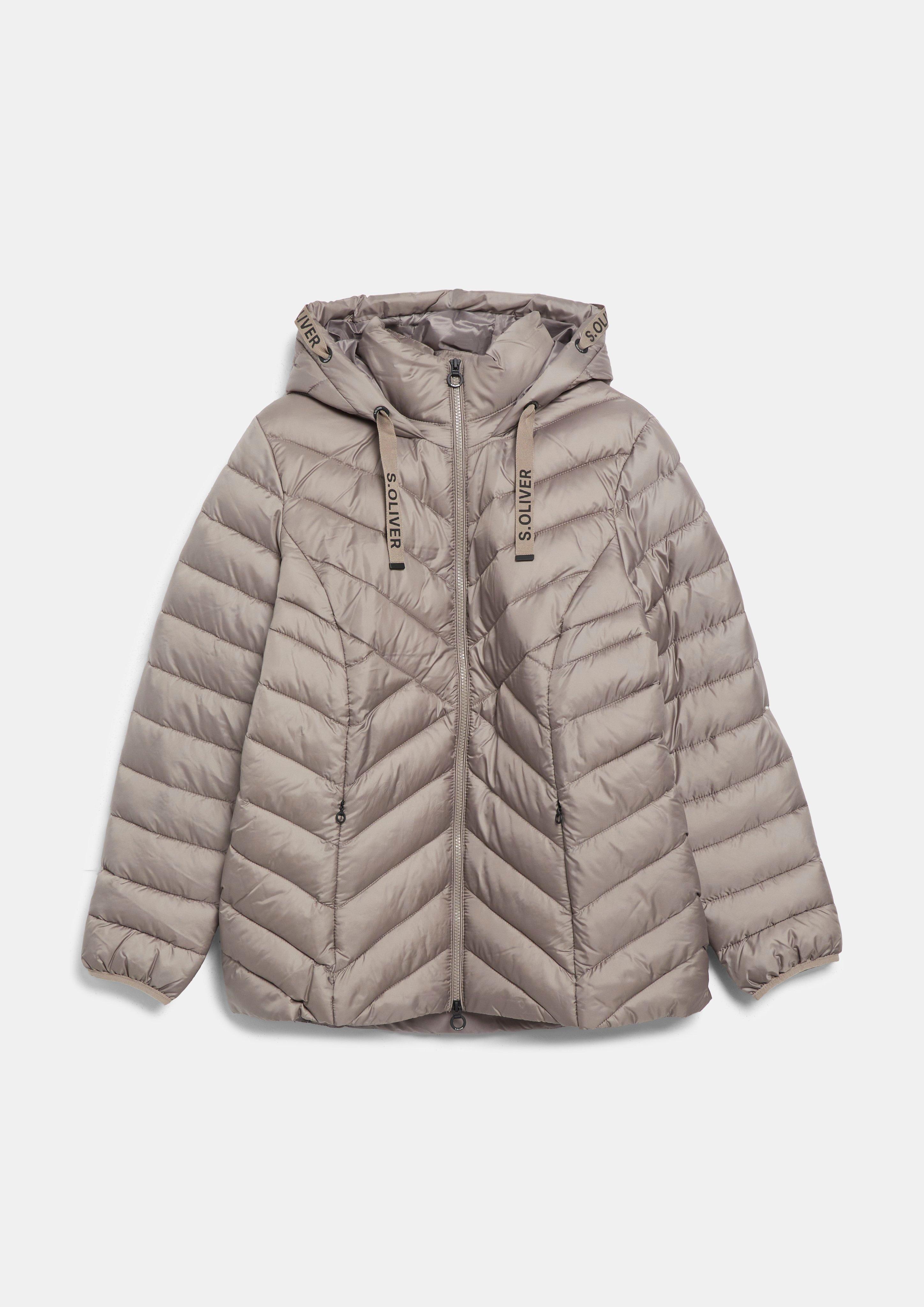 Women Outdoor jacket in beige by s.Oliver CURVE