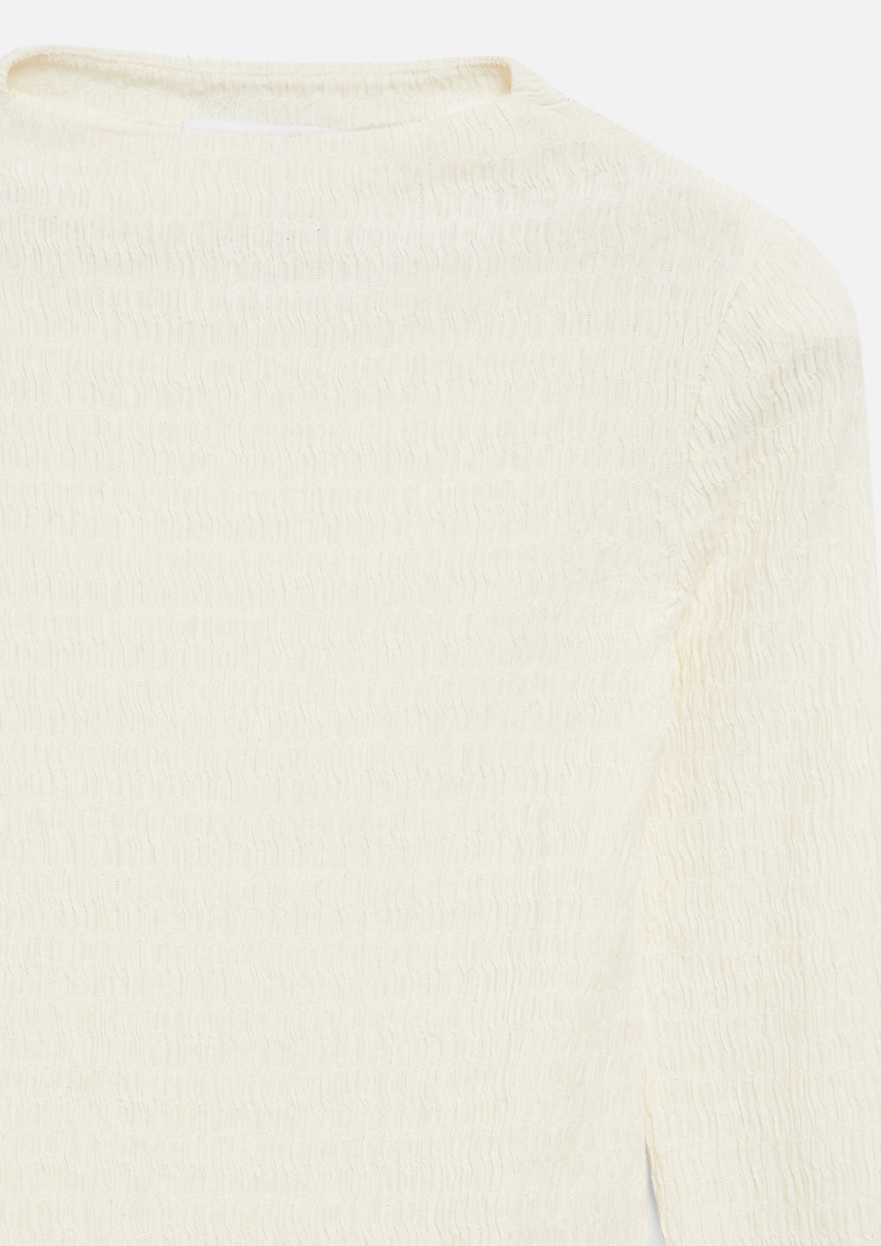 T-shirt en crème de COMMA