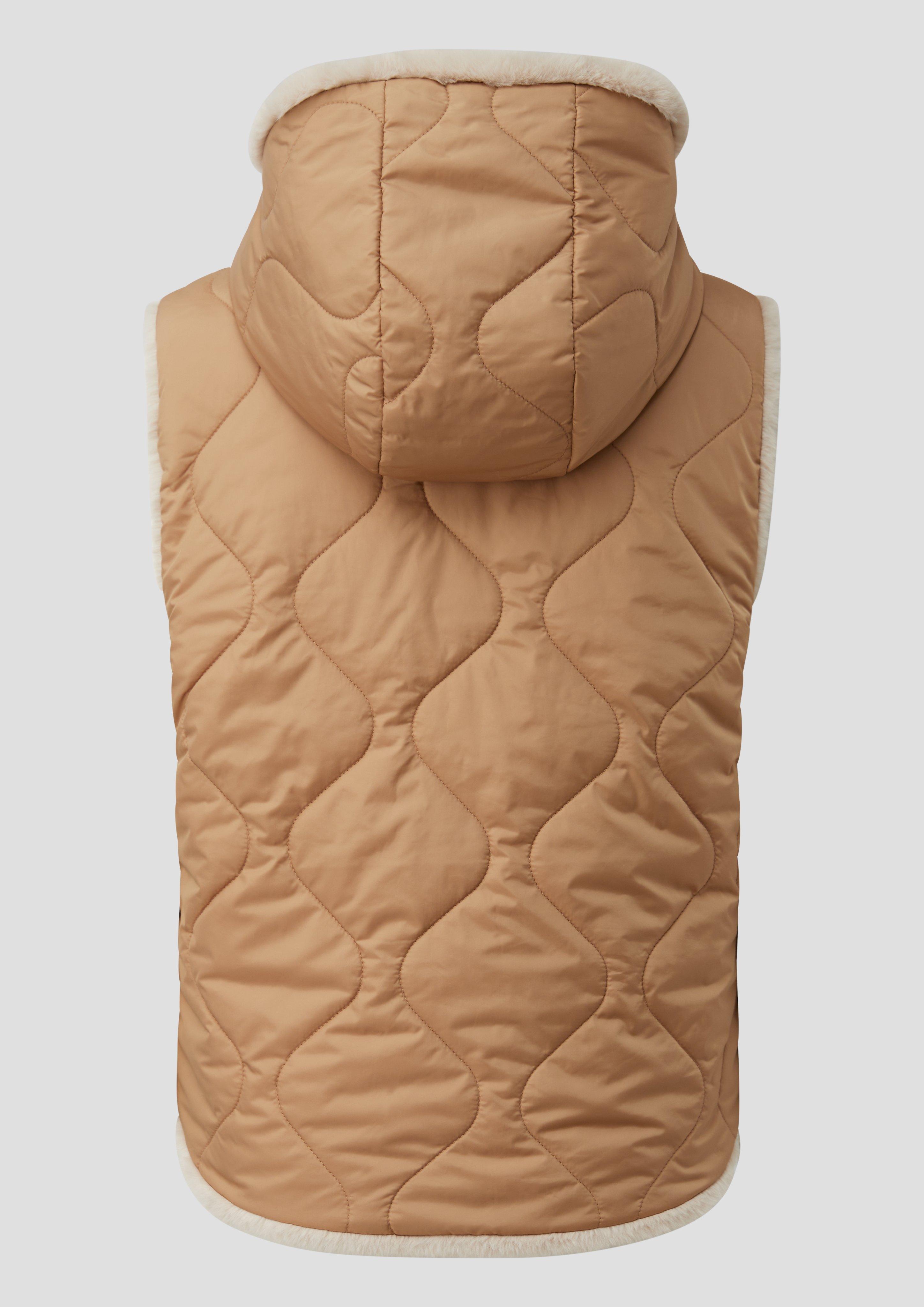 Damen Wendeweste in braun von QS