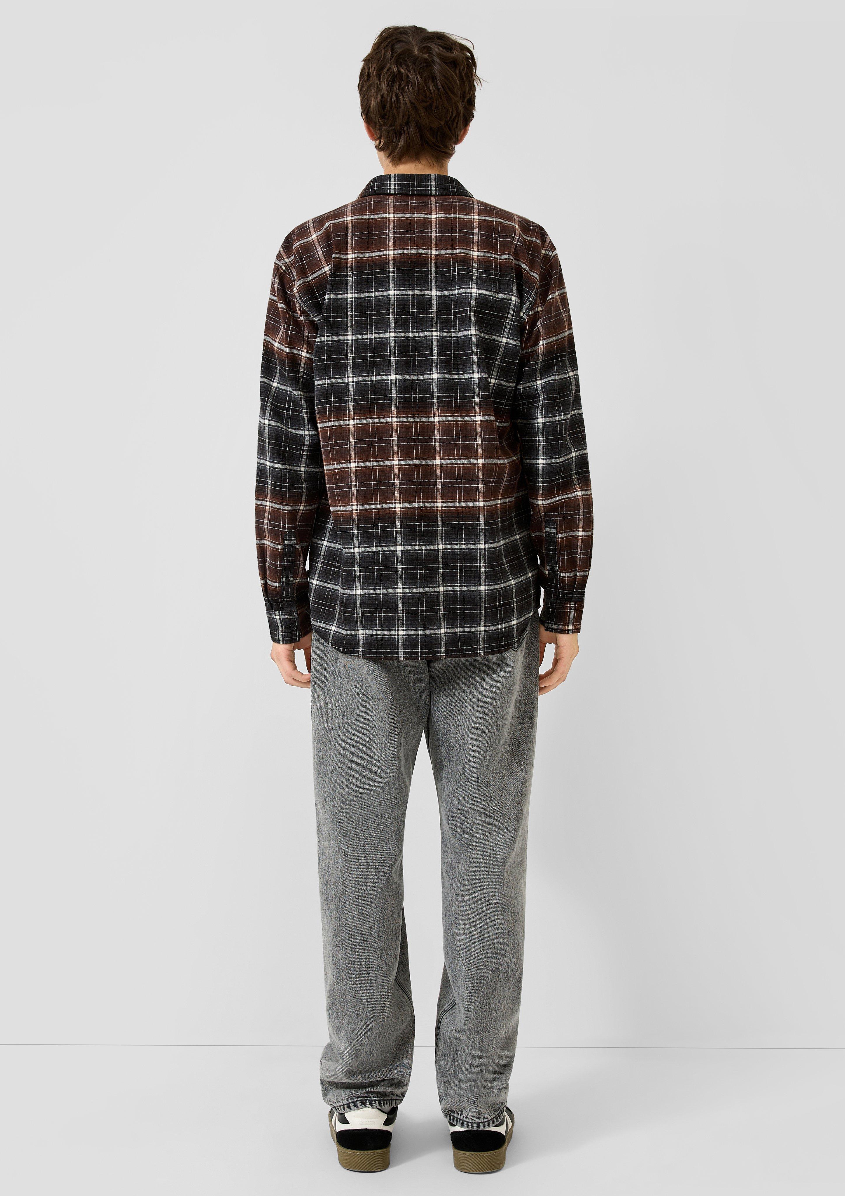 Hommes Chemise en brun de QS