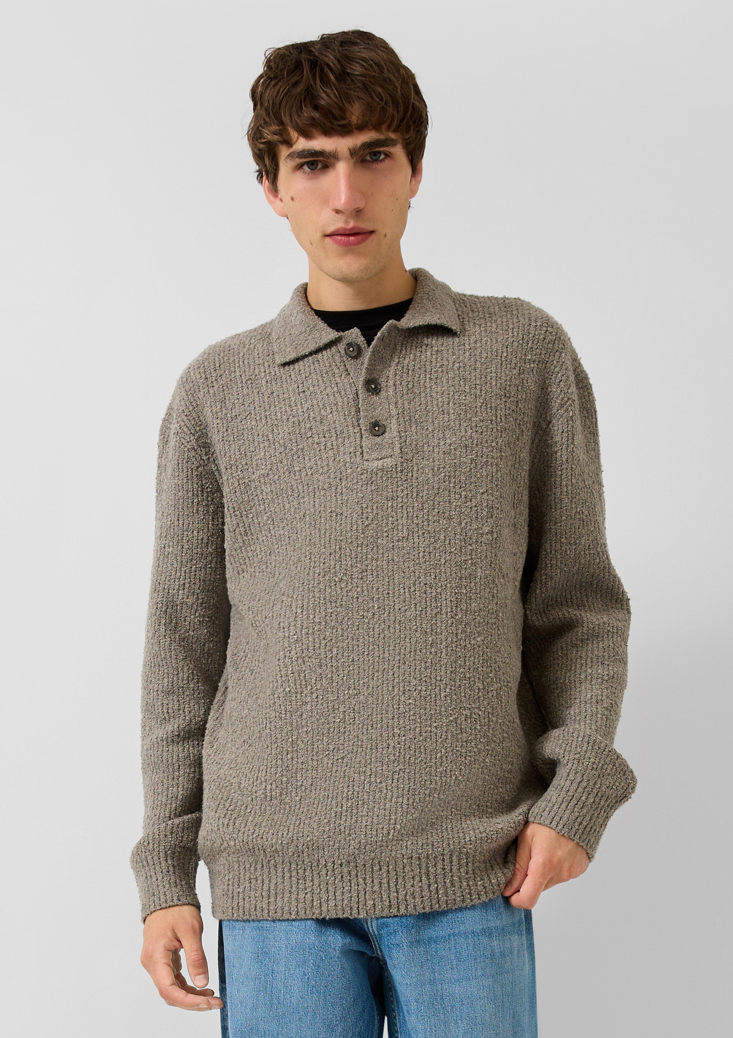 Pull en tricot en grès de QS