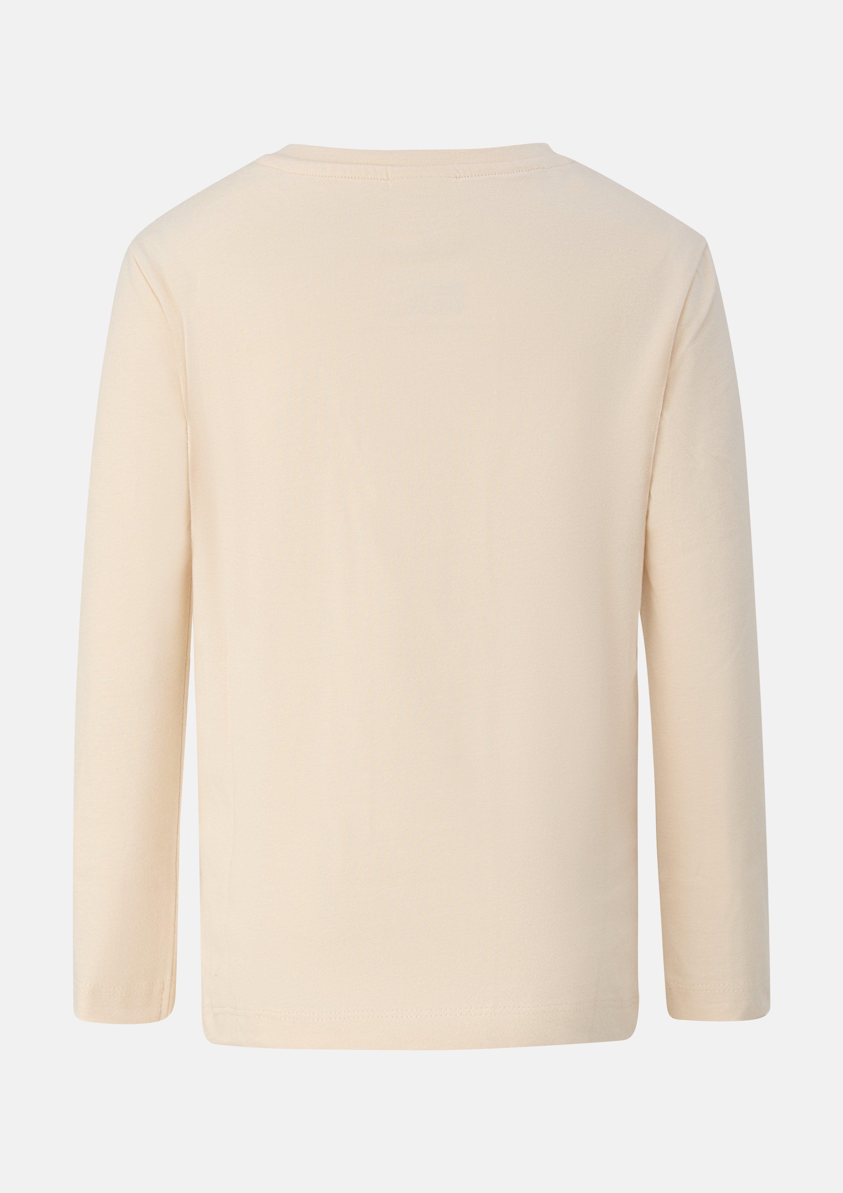 Kinder Longsleeve mit Smiley®-Print in beige von s.Oliver