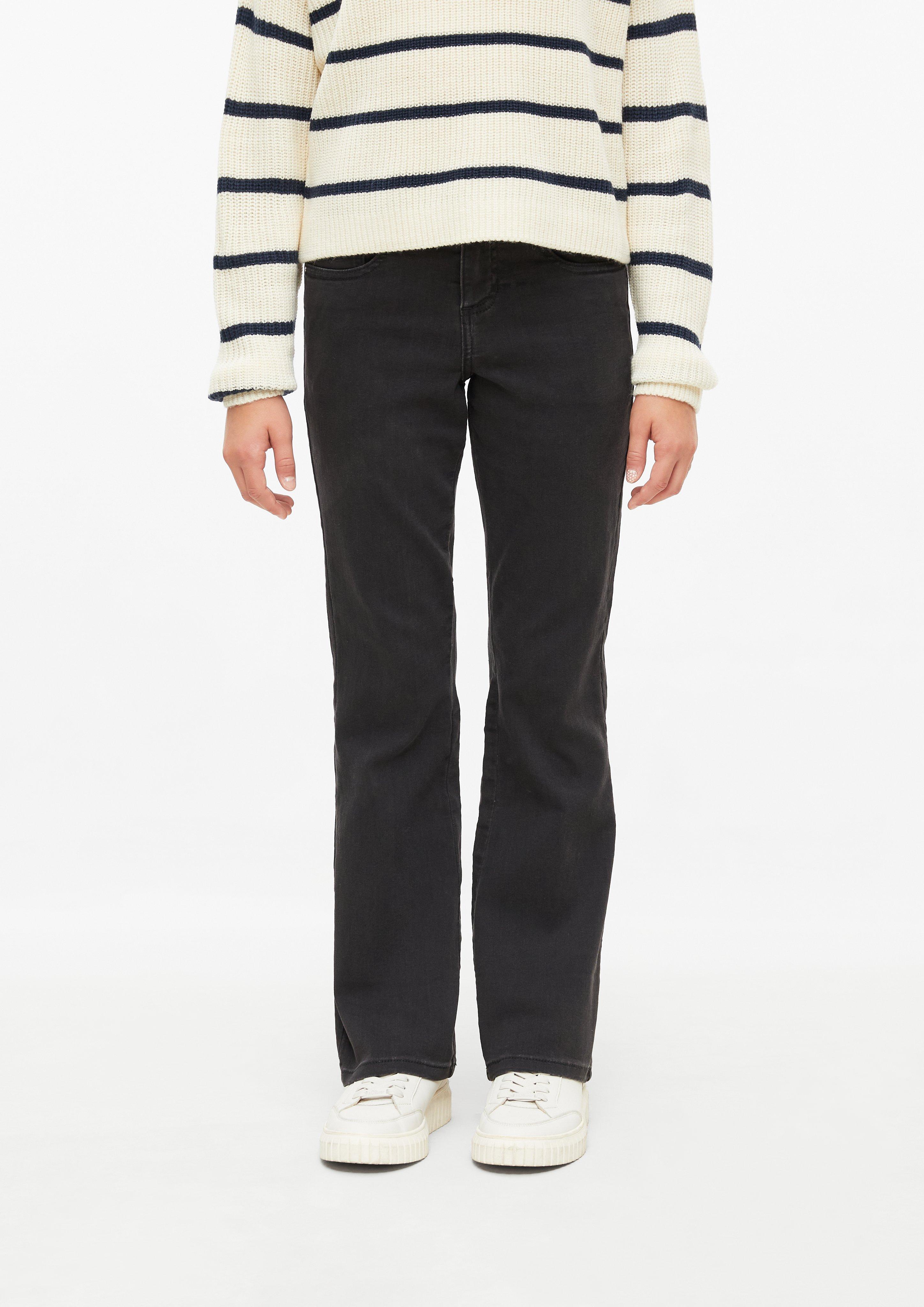 Kids BEVERLY Jeans / Regular Fit / High Rise / Flared Leg in grey by s.Oliver