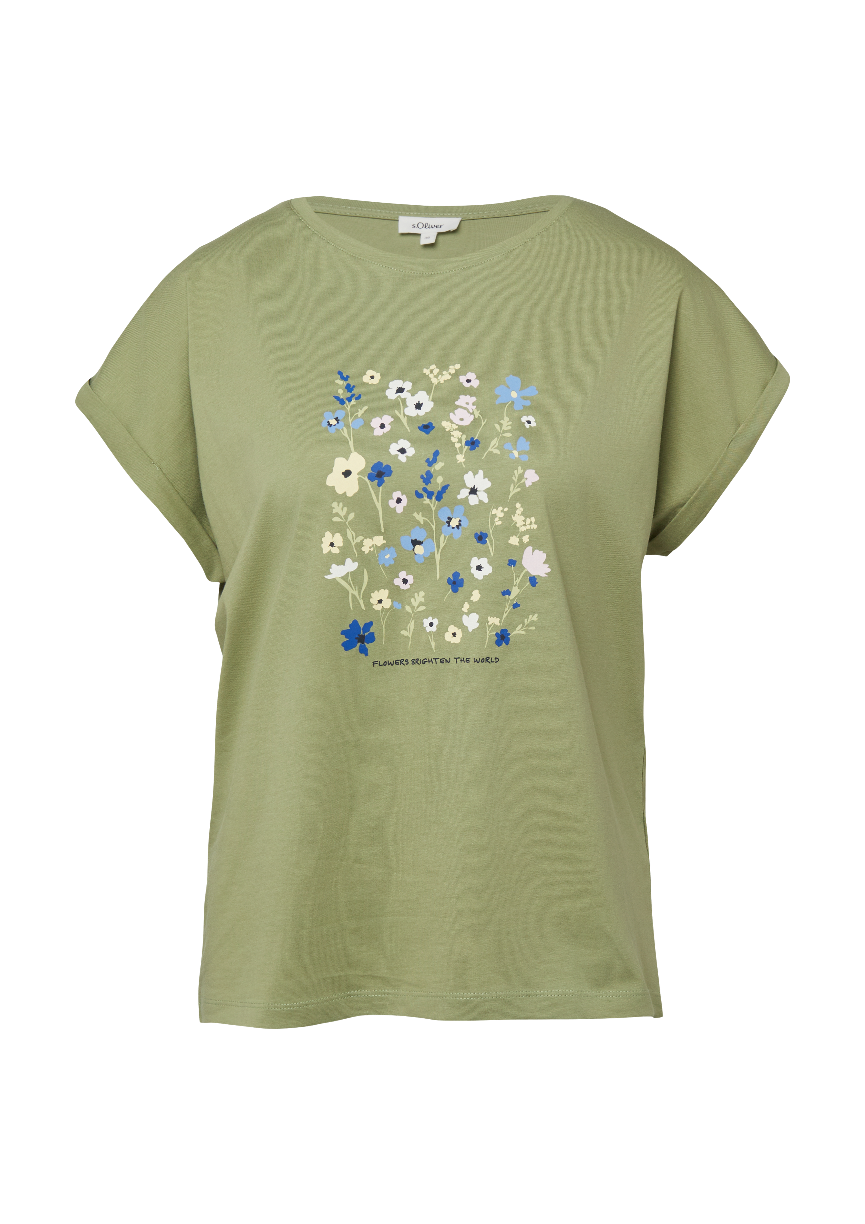 s.Oliver T-Shirt Mit Frontprint Im Relaxed Fit