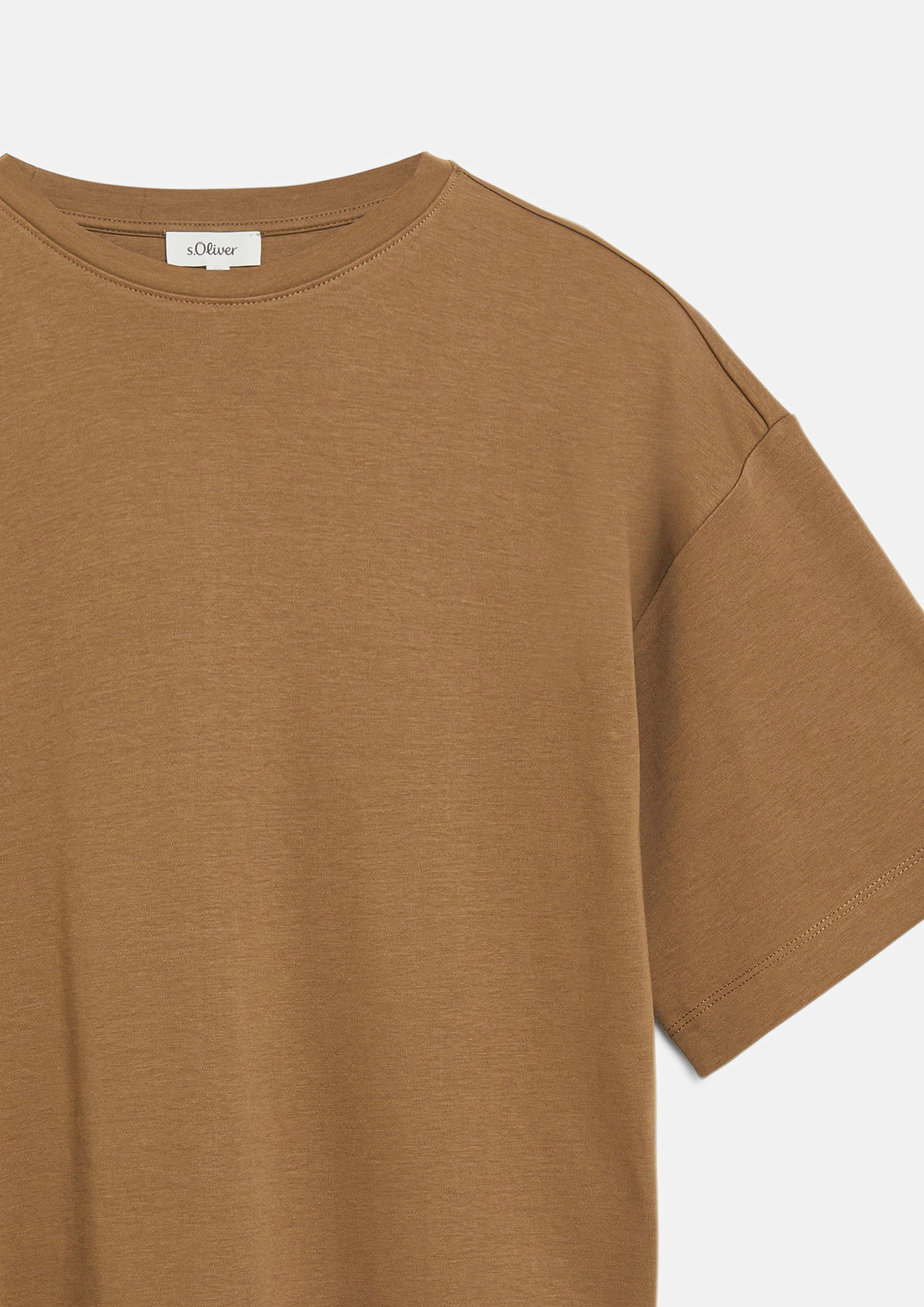 Femmes T-shirt en brun de s.Oliver