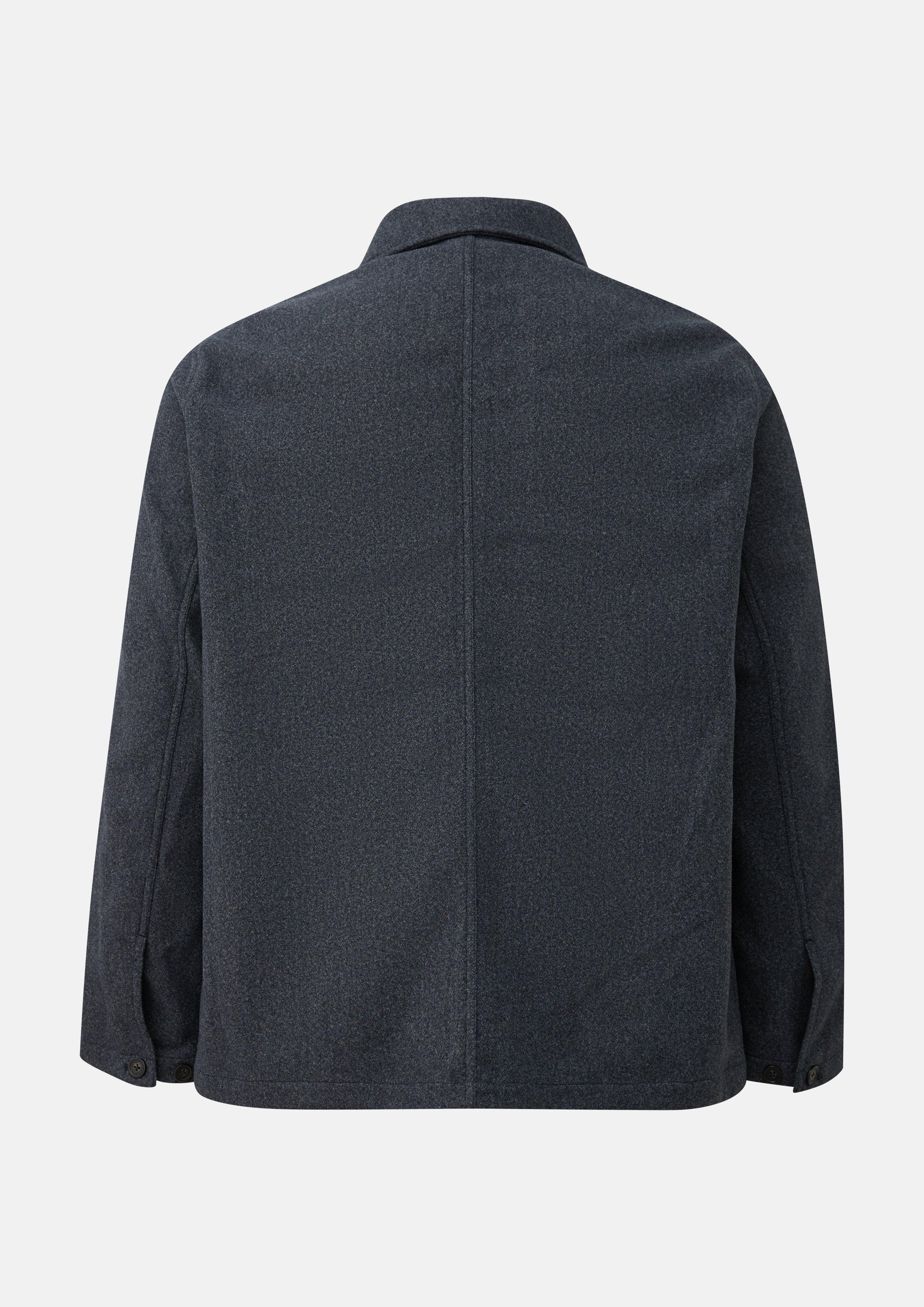 Heren Outdoor Buitenjas in blauw van s.Oliver Men Big Sizes