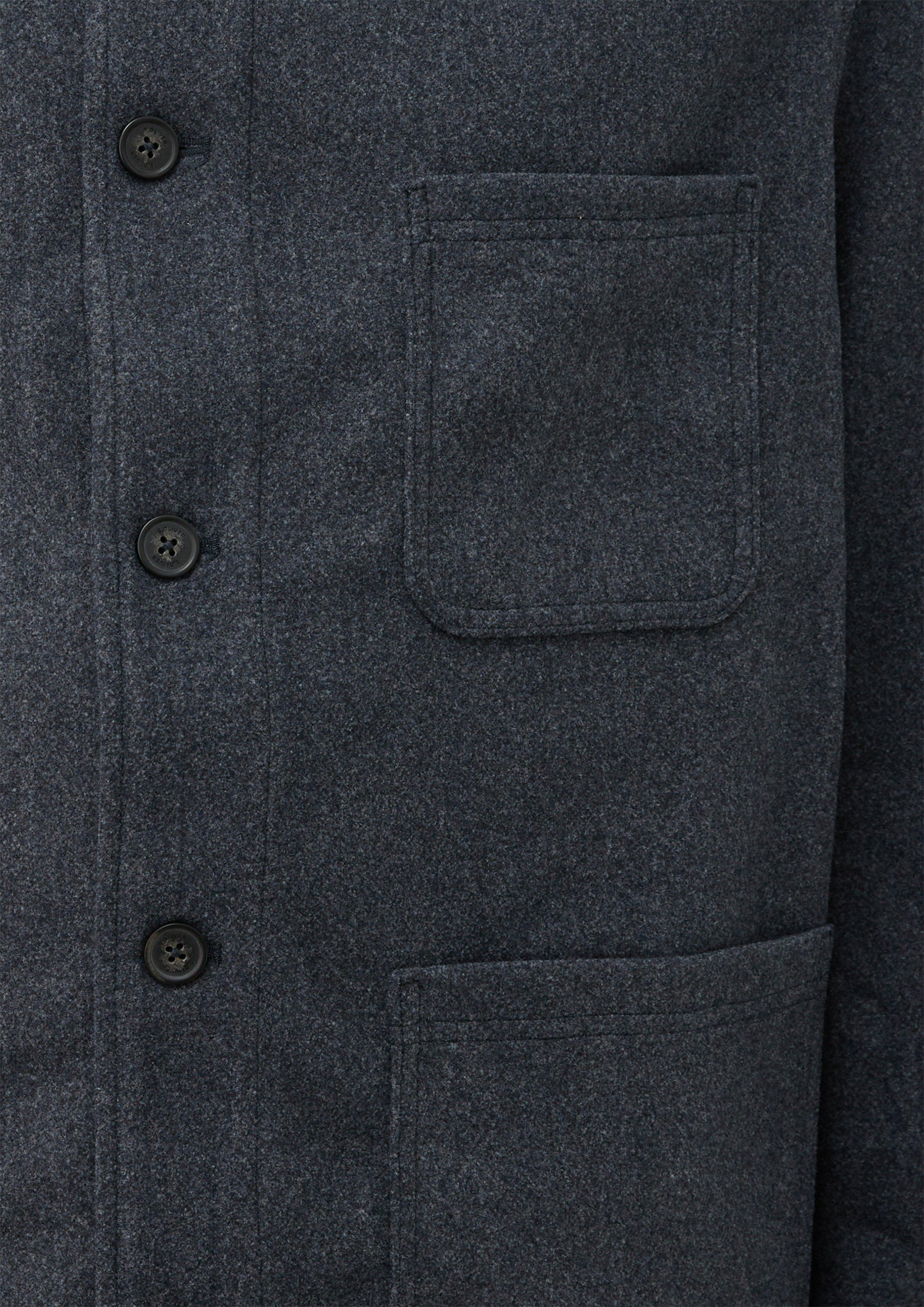 Heren Outdoor Buitenjas in blauw van s.Oliver Men Big Sizes