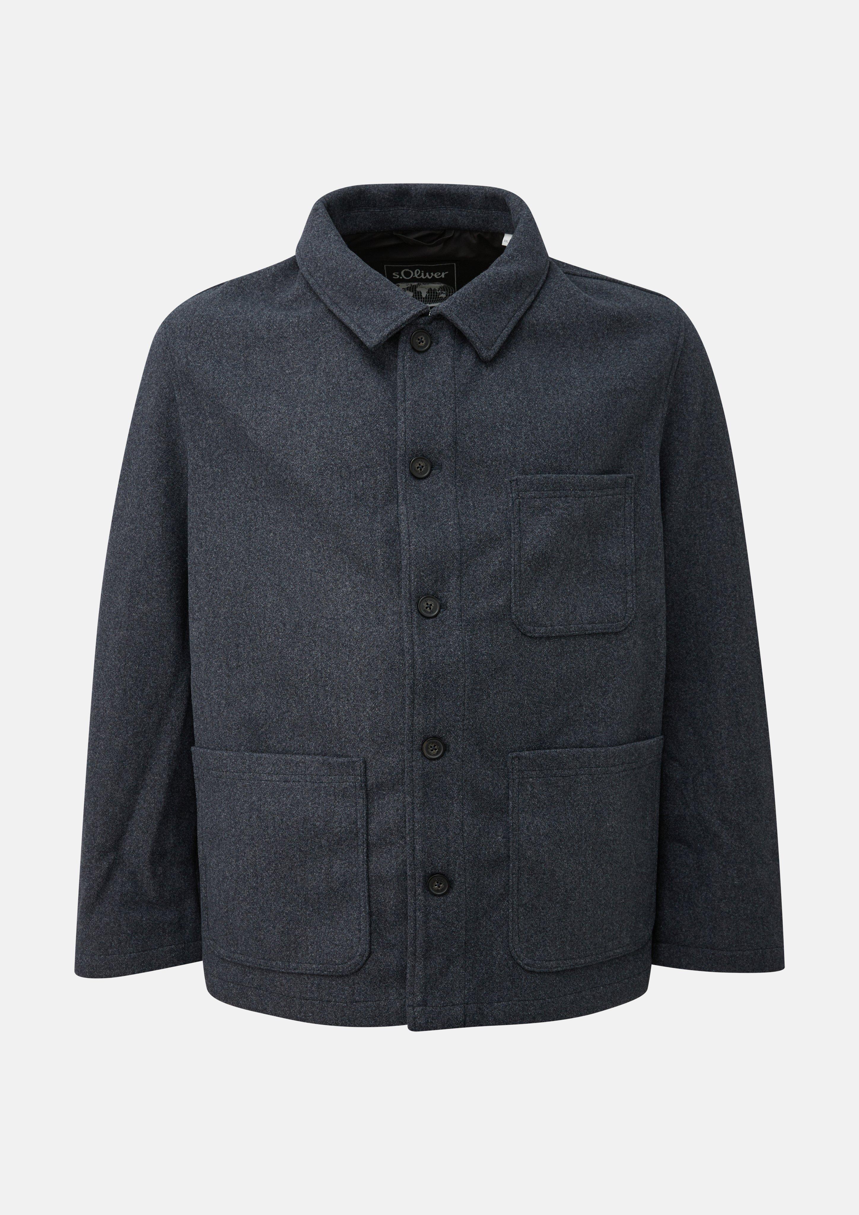 Outdoor Buitenjas in navy van s.Oliver Men Big Sizes