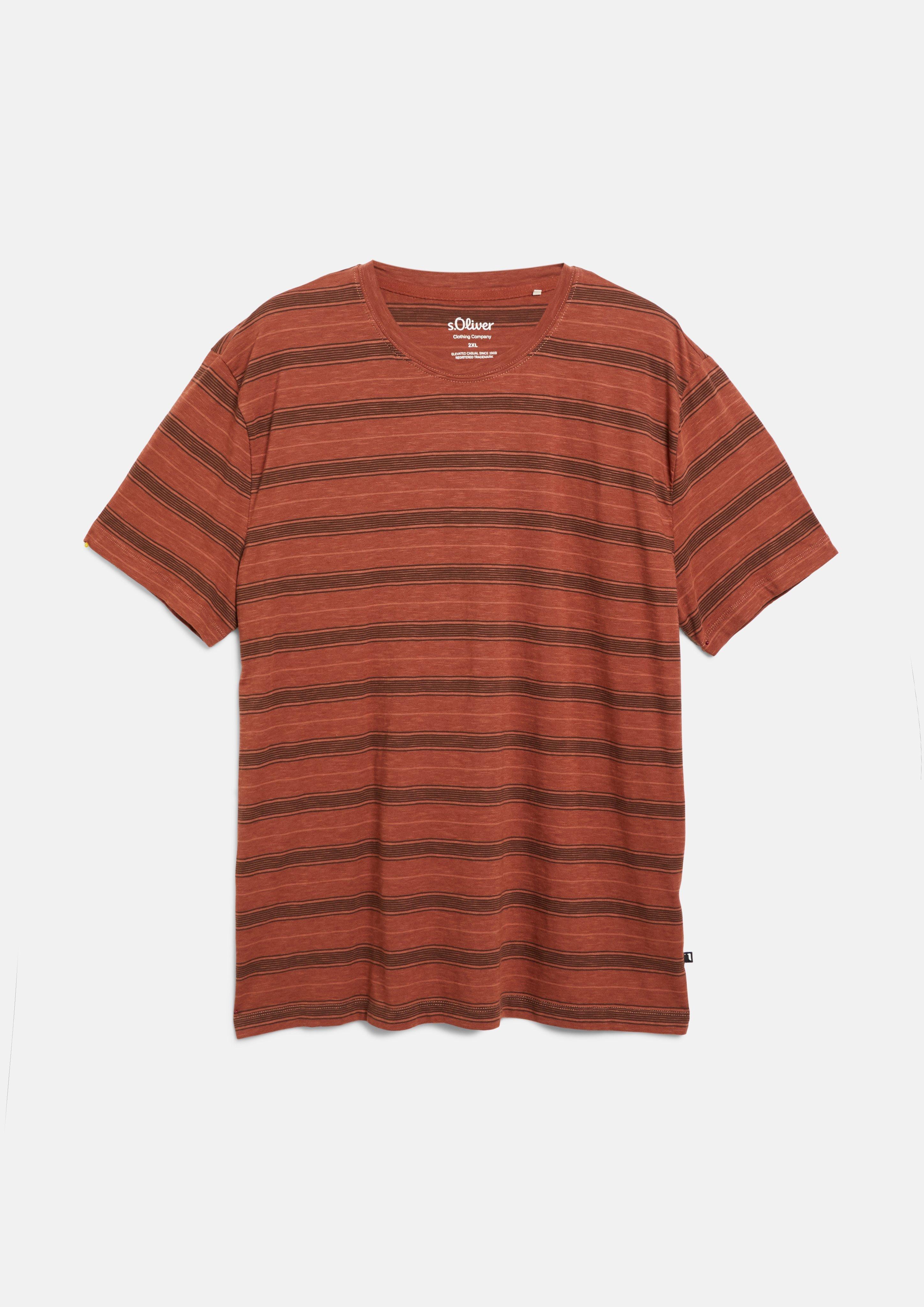 Moski Majica v barvi terakota od s.Oliver Men Big Sizes