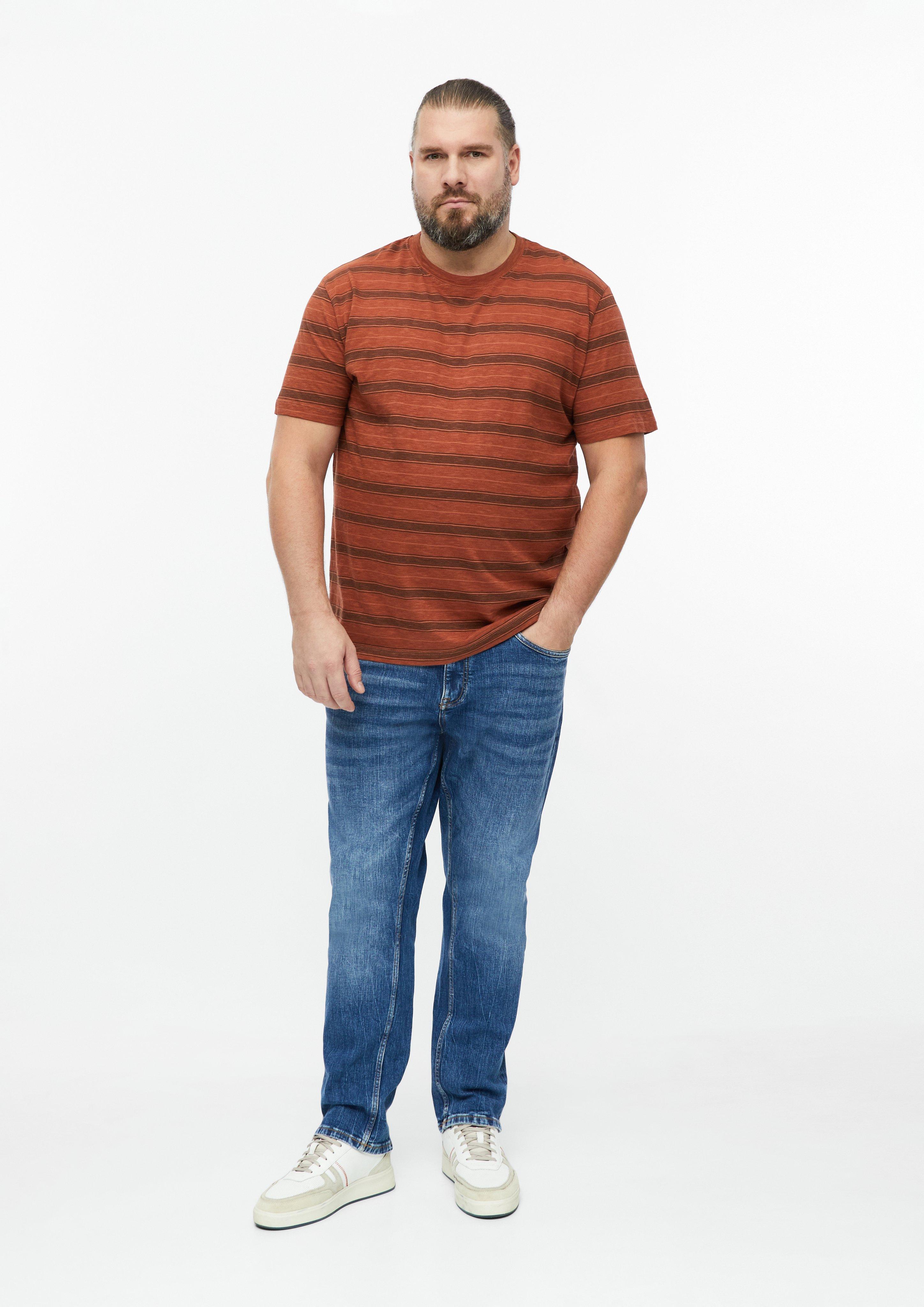 Pánové Tričko v barvě oranžová od s.Oliver Men Big Sizes