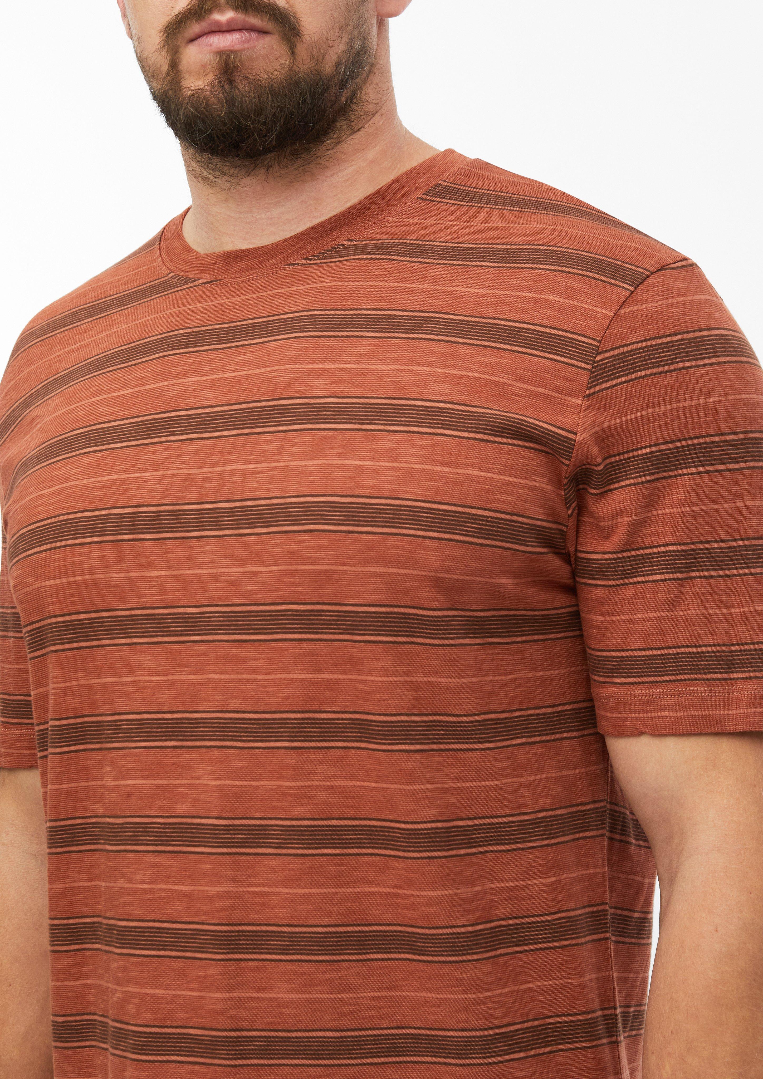 Pánové Tričko v barvě oranžová od s.Oliver Men Tall Sizes