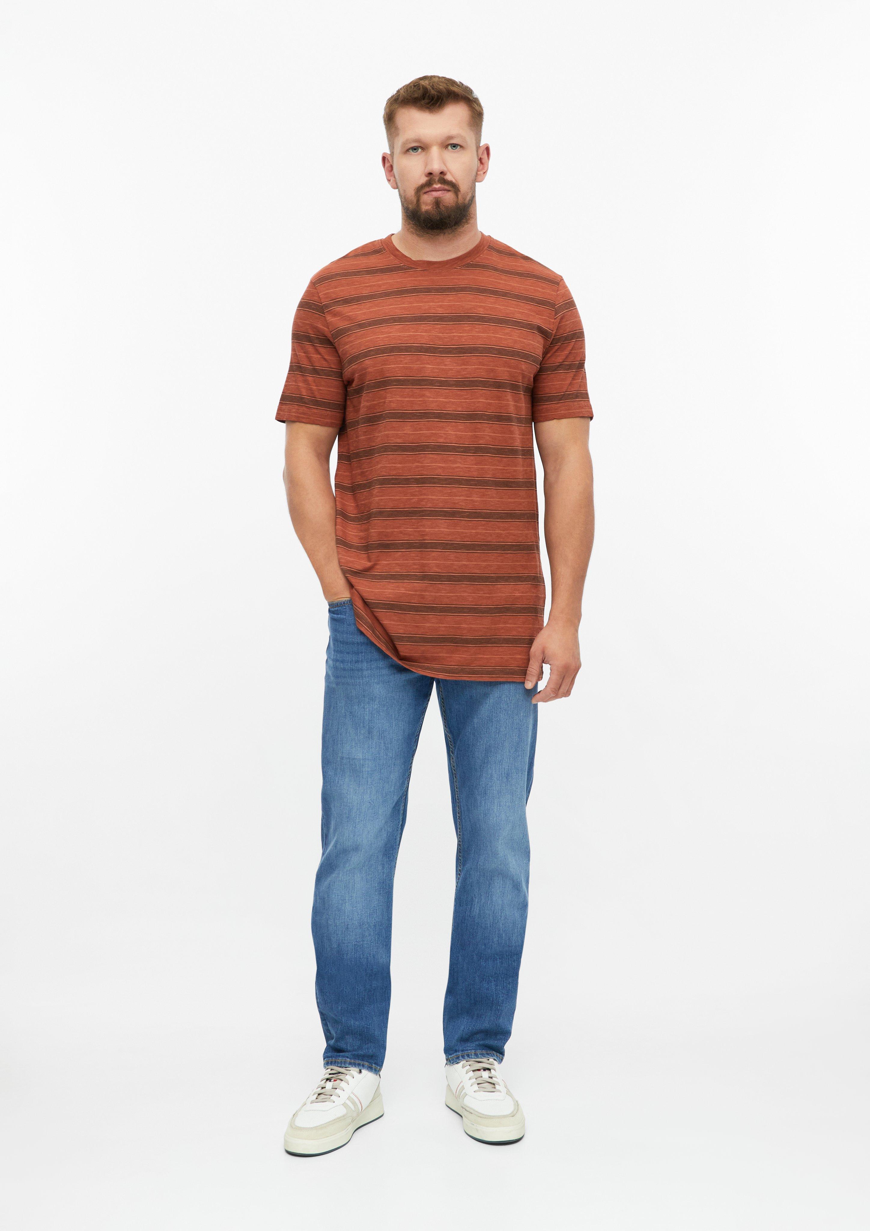 Pánové Tričko v barvě oranžová od s.Oliver Men Tall Sizes