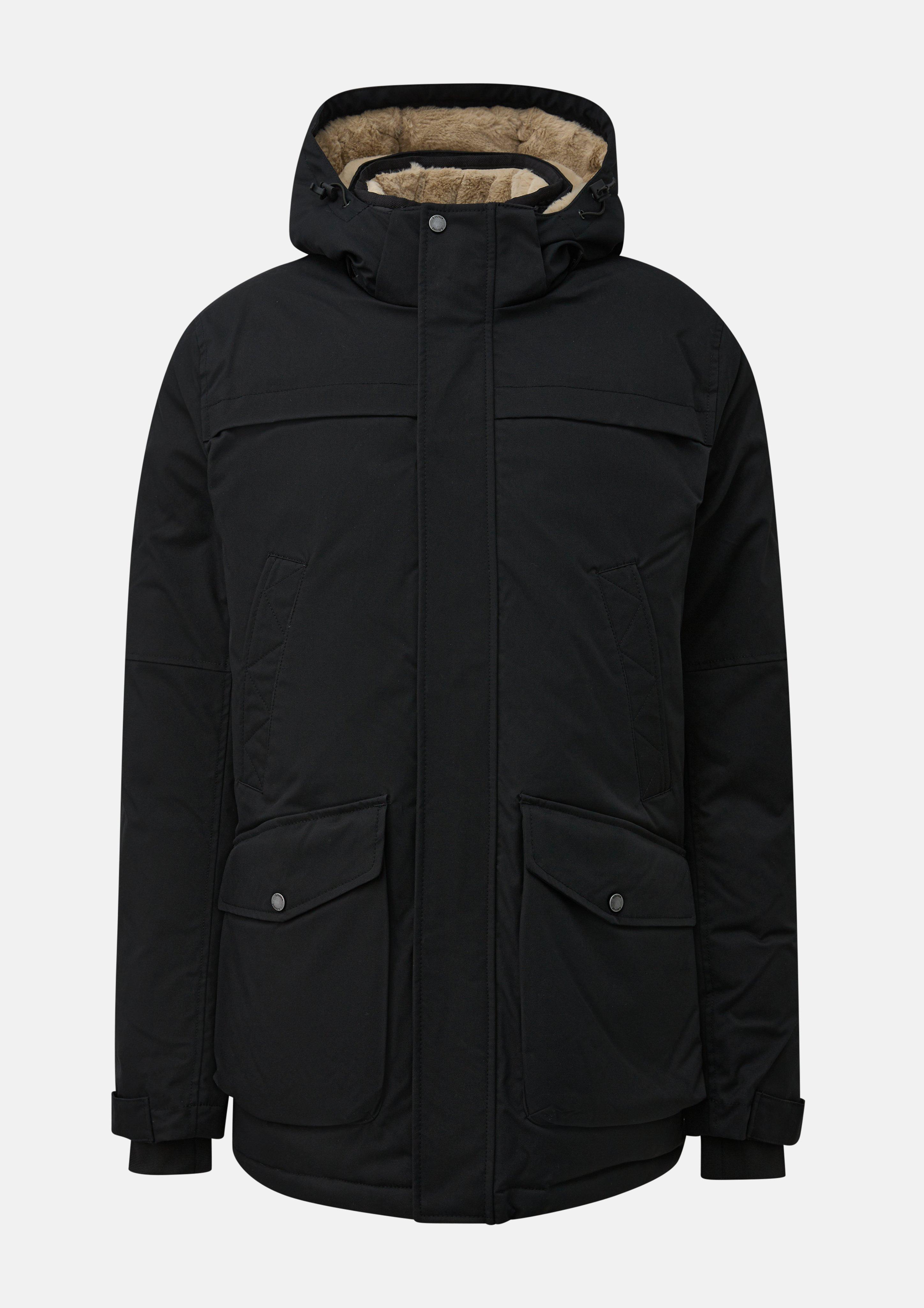 Veste d'extérieur en noir de s.Oliver Men Tall Sizes