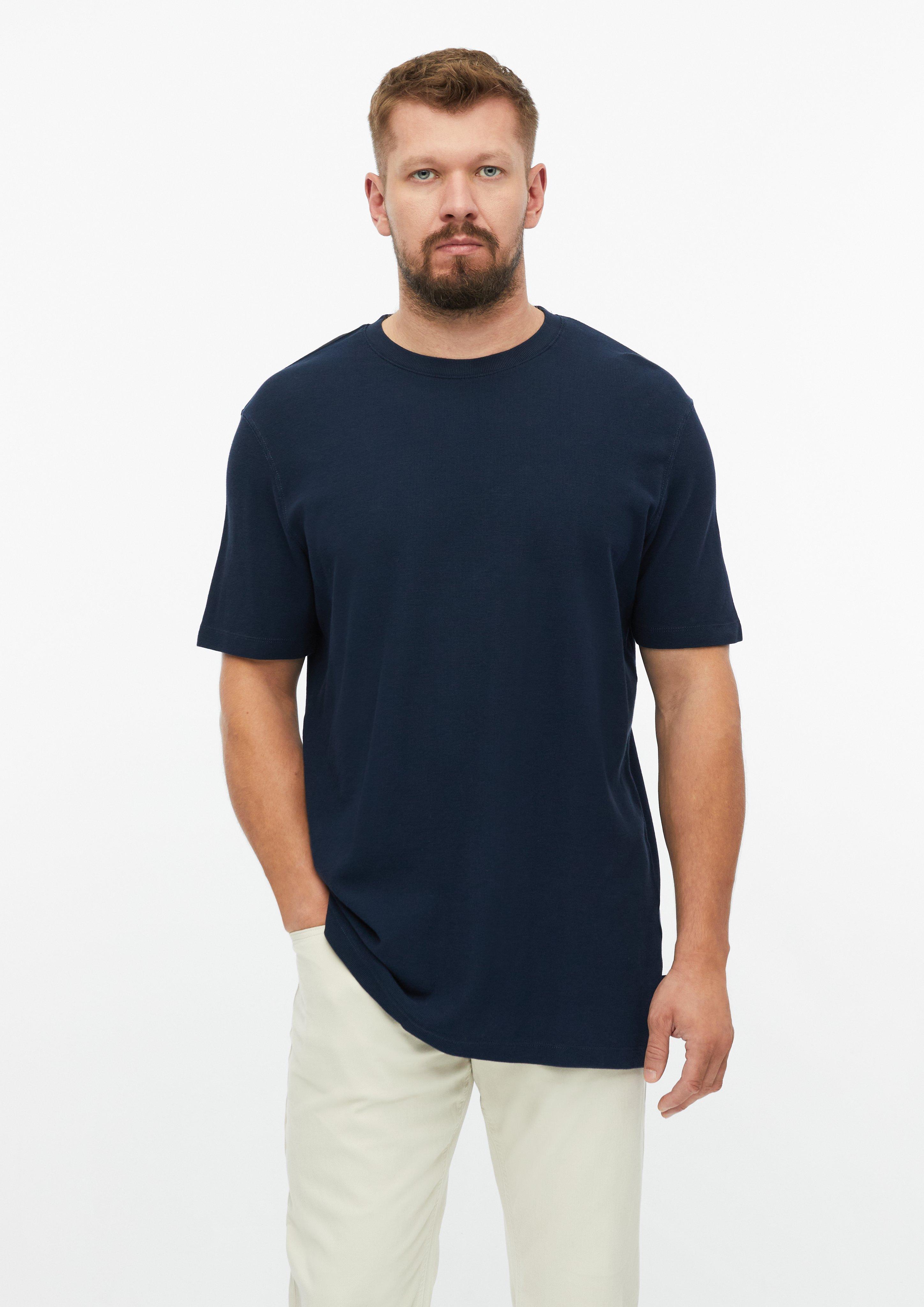 T-Shirt in Farbe navy von s.Oliver Men Tall Sizes
