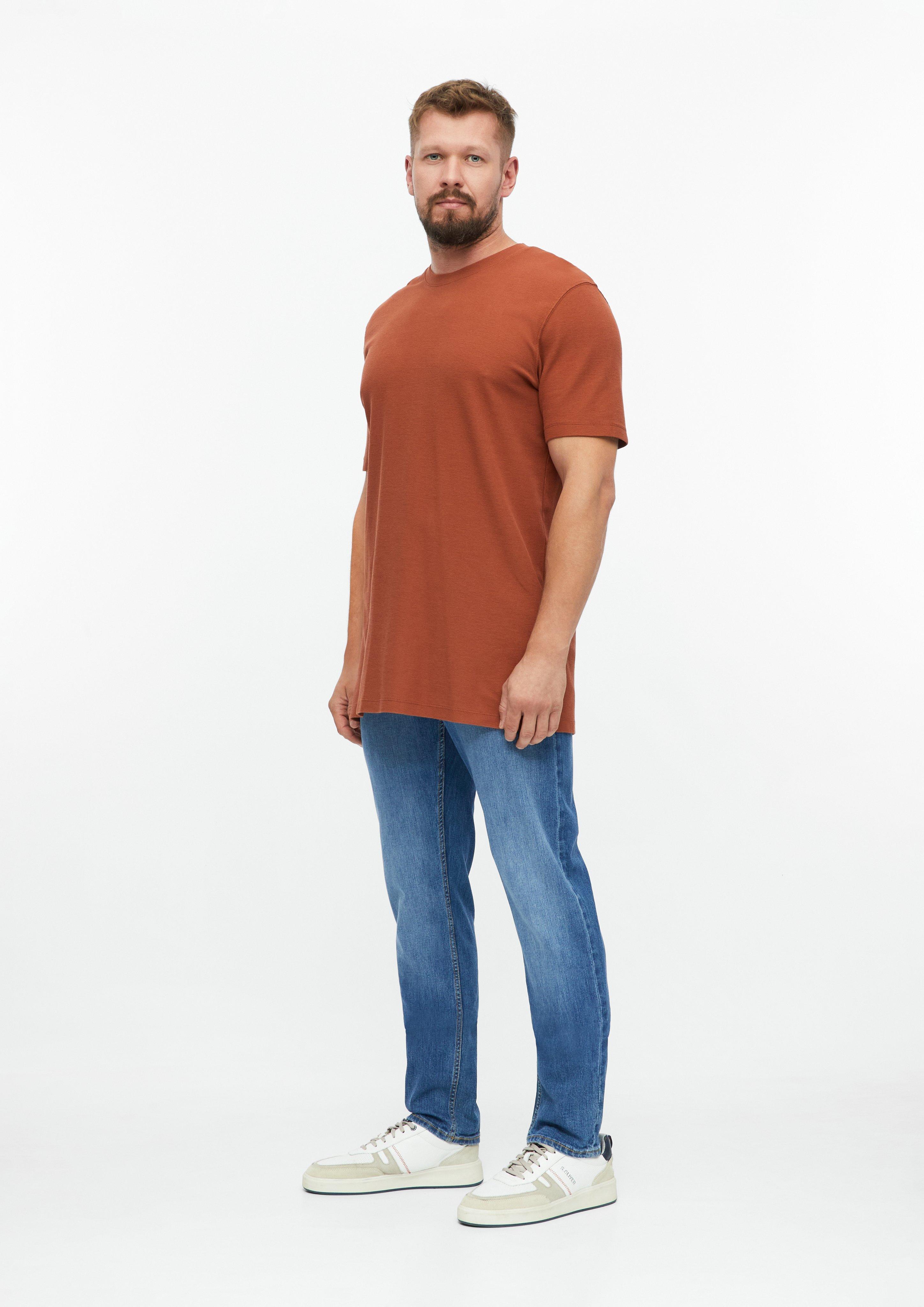 Pánové Tričko v barvě oranžová od s.Oliver Men Tall Sizes