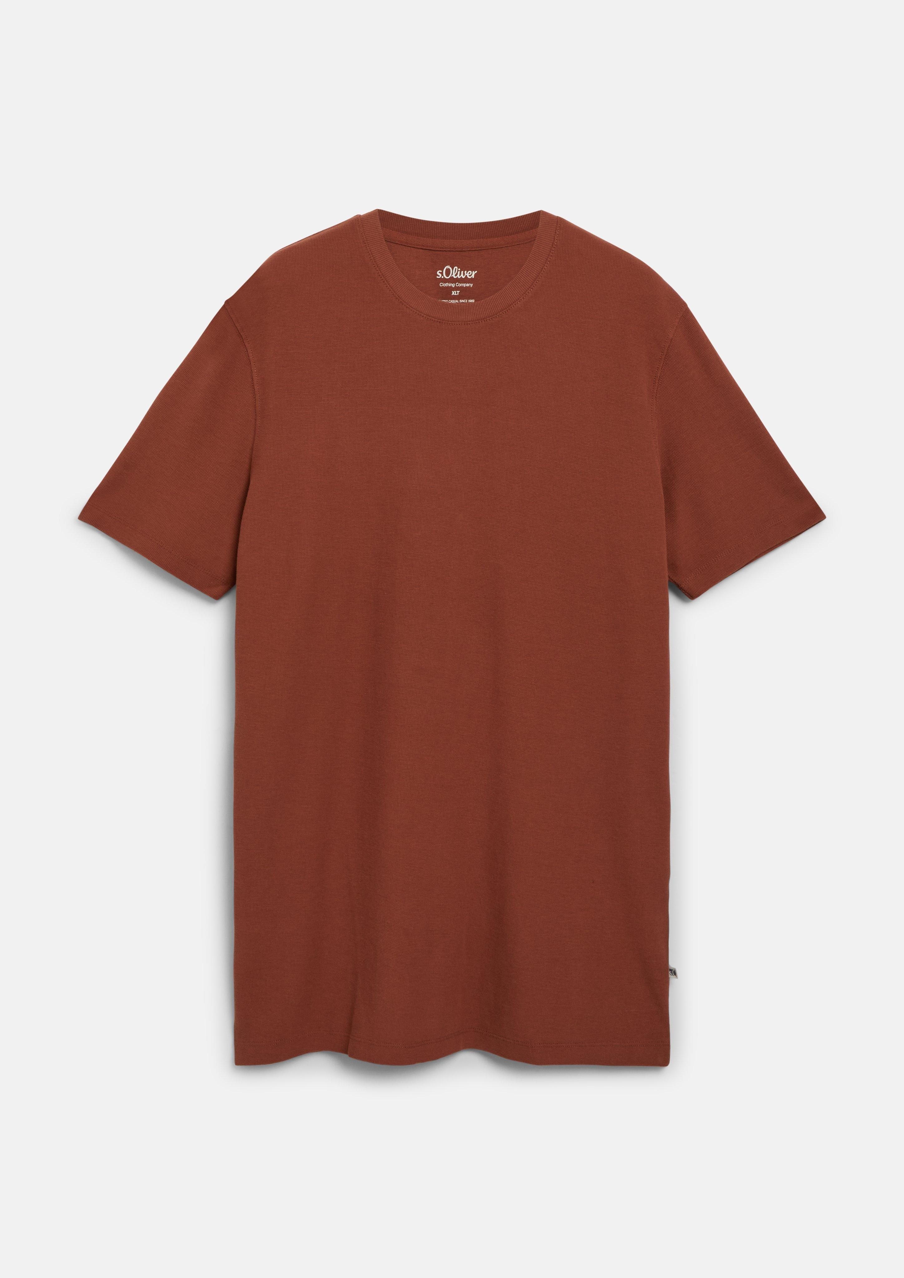 Moski Majica v barvi terakota od s.Oliver Men Tall Sizes