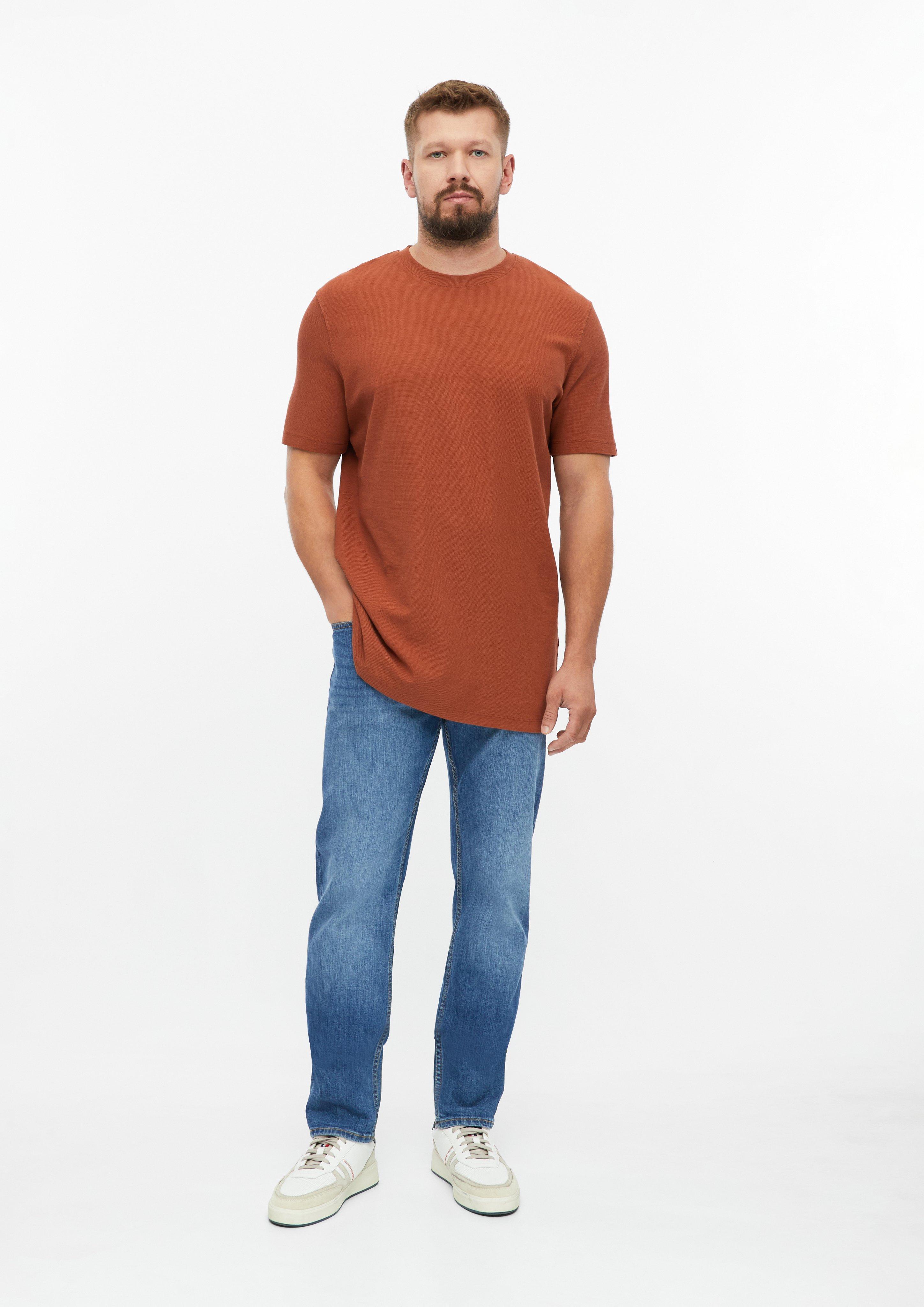 Pánové Tričko v barvě oranžová od s.Oliver Men Tall Sizes