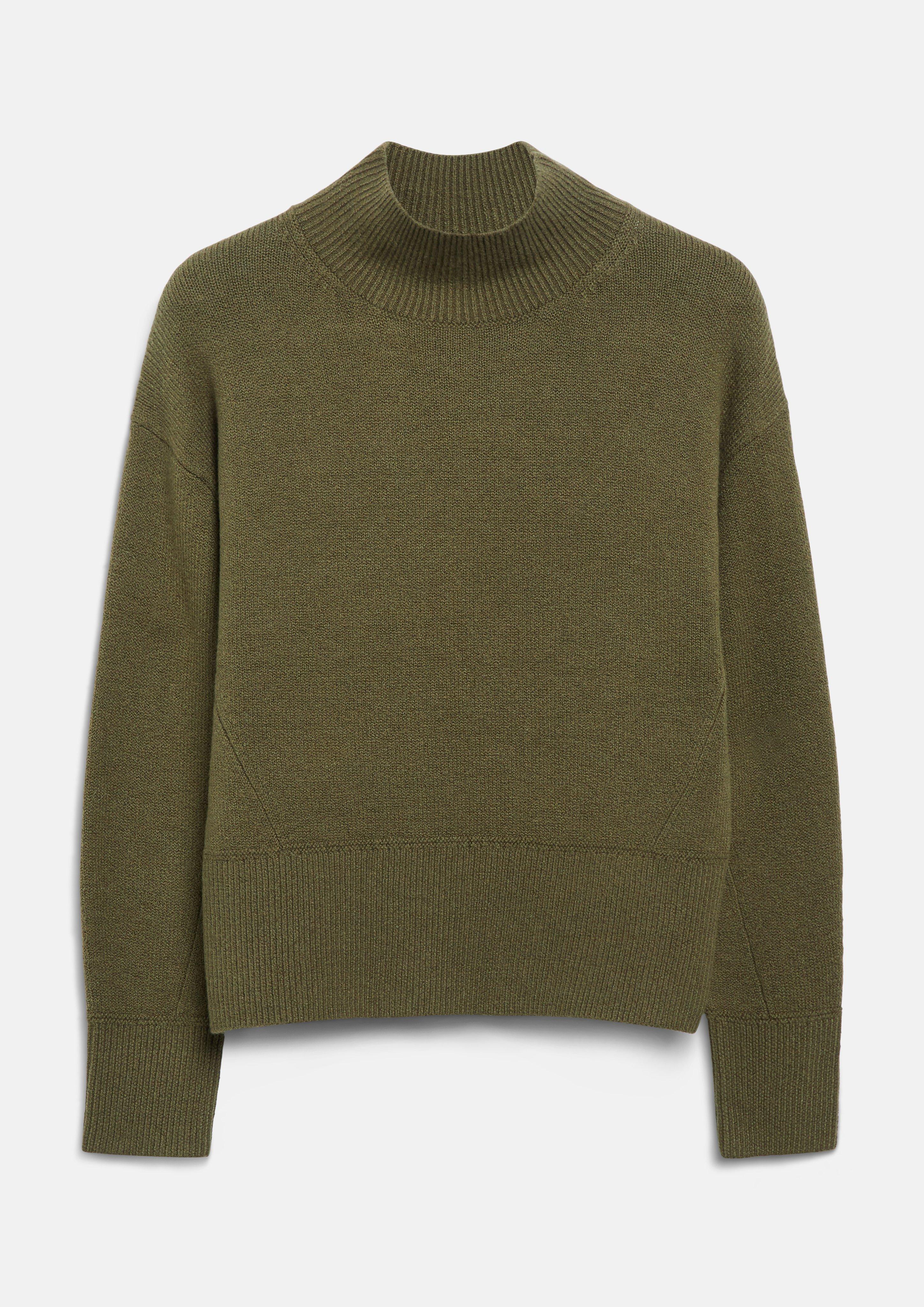 Pull en tricot en vert olive de s.Oliver