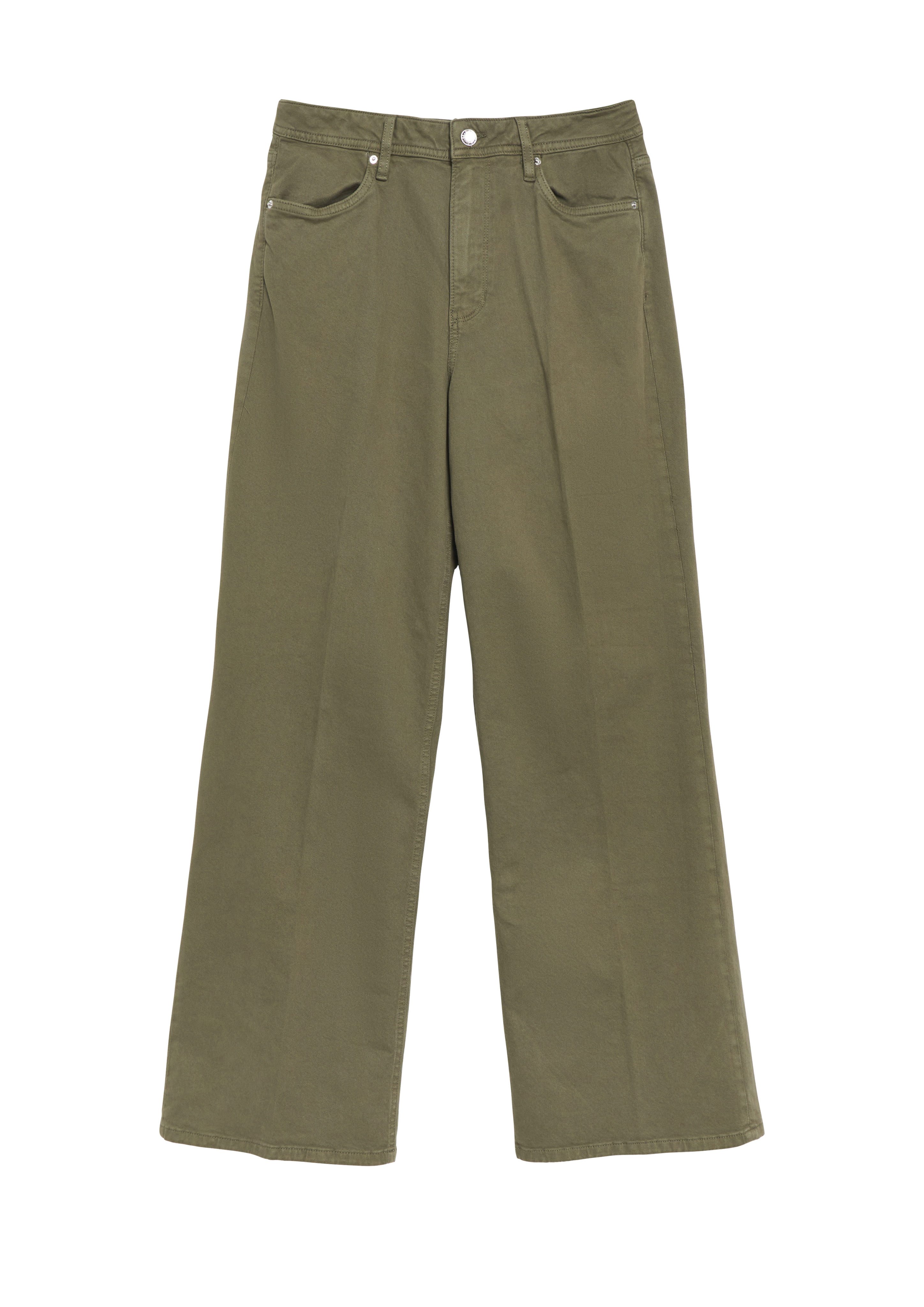 Jeans Suri / Normale pasvorm / Hoge taille / Wijde pijpen / Geverfd