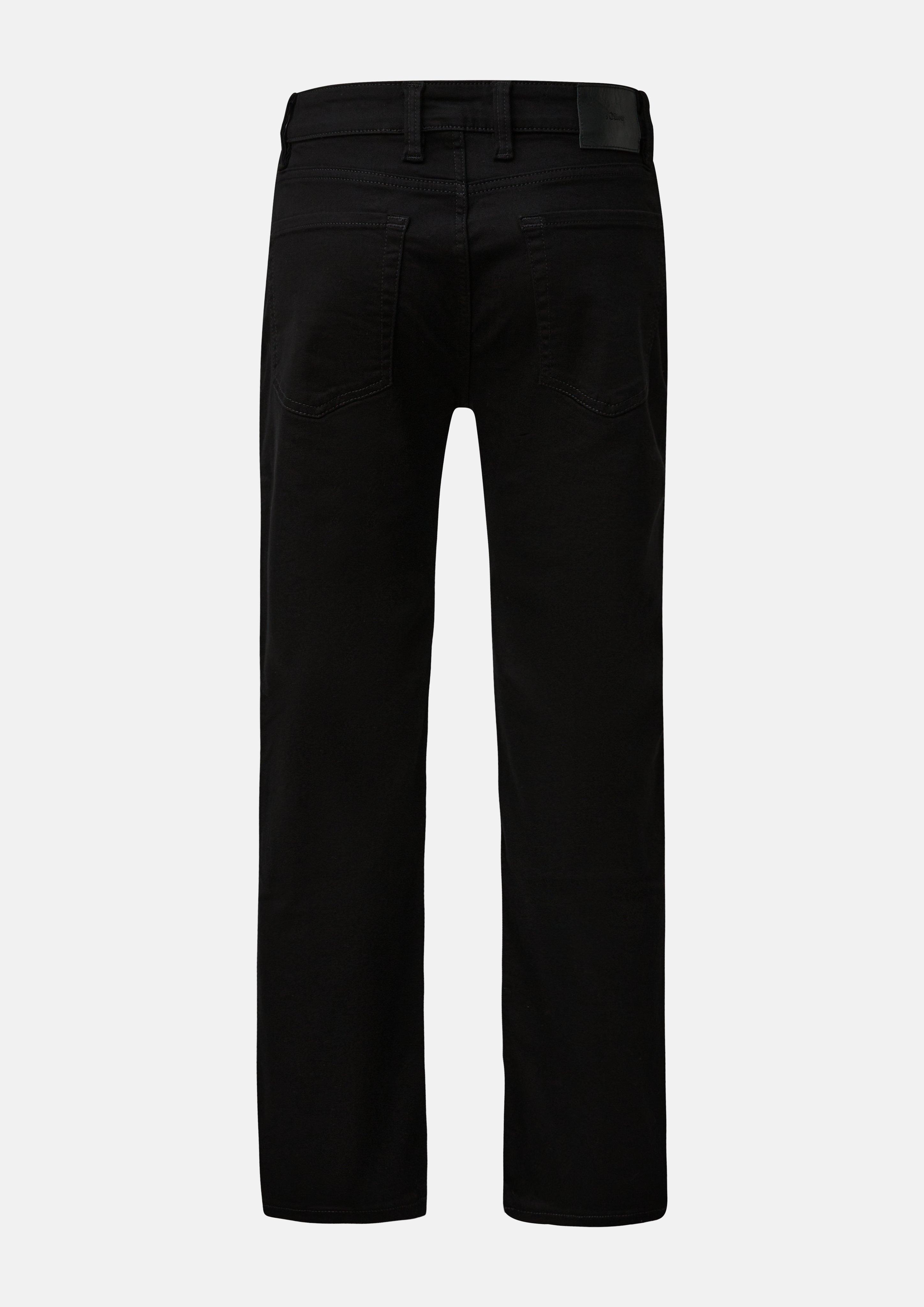 Hommes Pantalon en jean en noir de s.Oliver