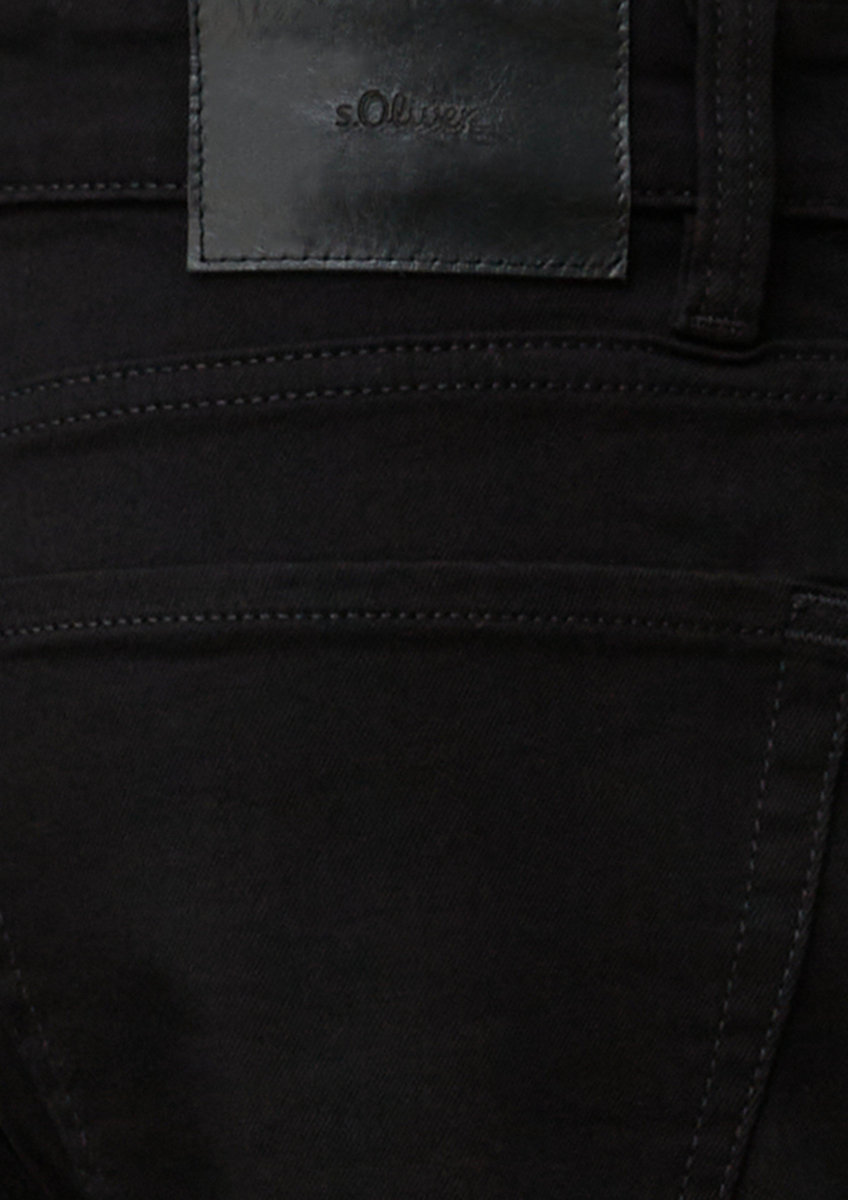 Hommes Pantalon en jean en noir de s.Oliver