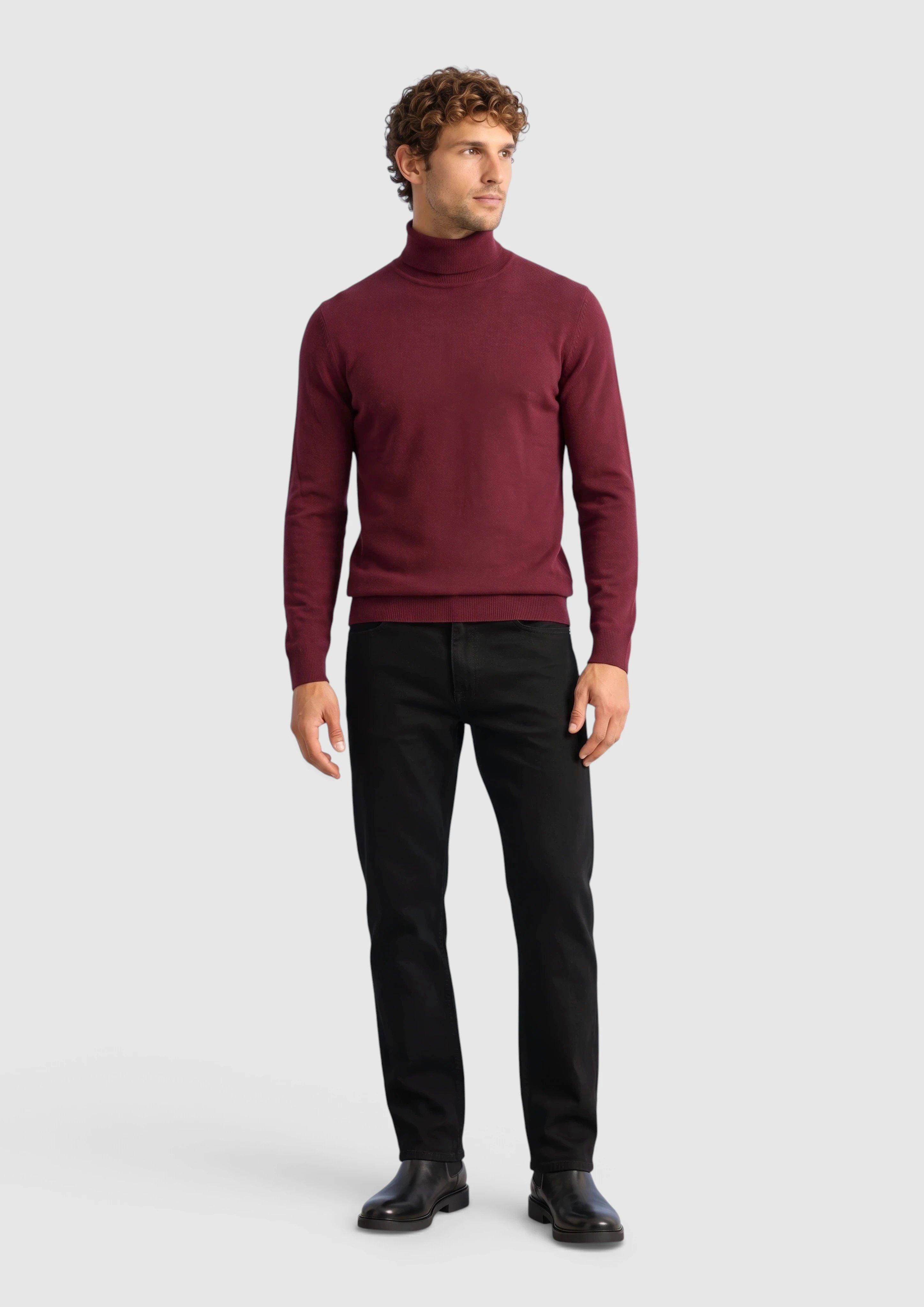 Jeans Benito / Mid Rise / Straight Fit / Black Denim in Farbe schwarz von s.Oliver