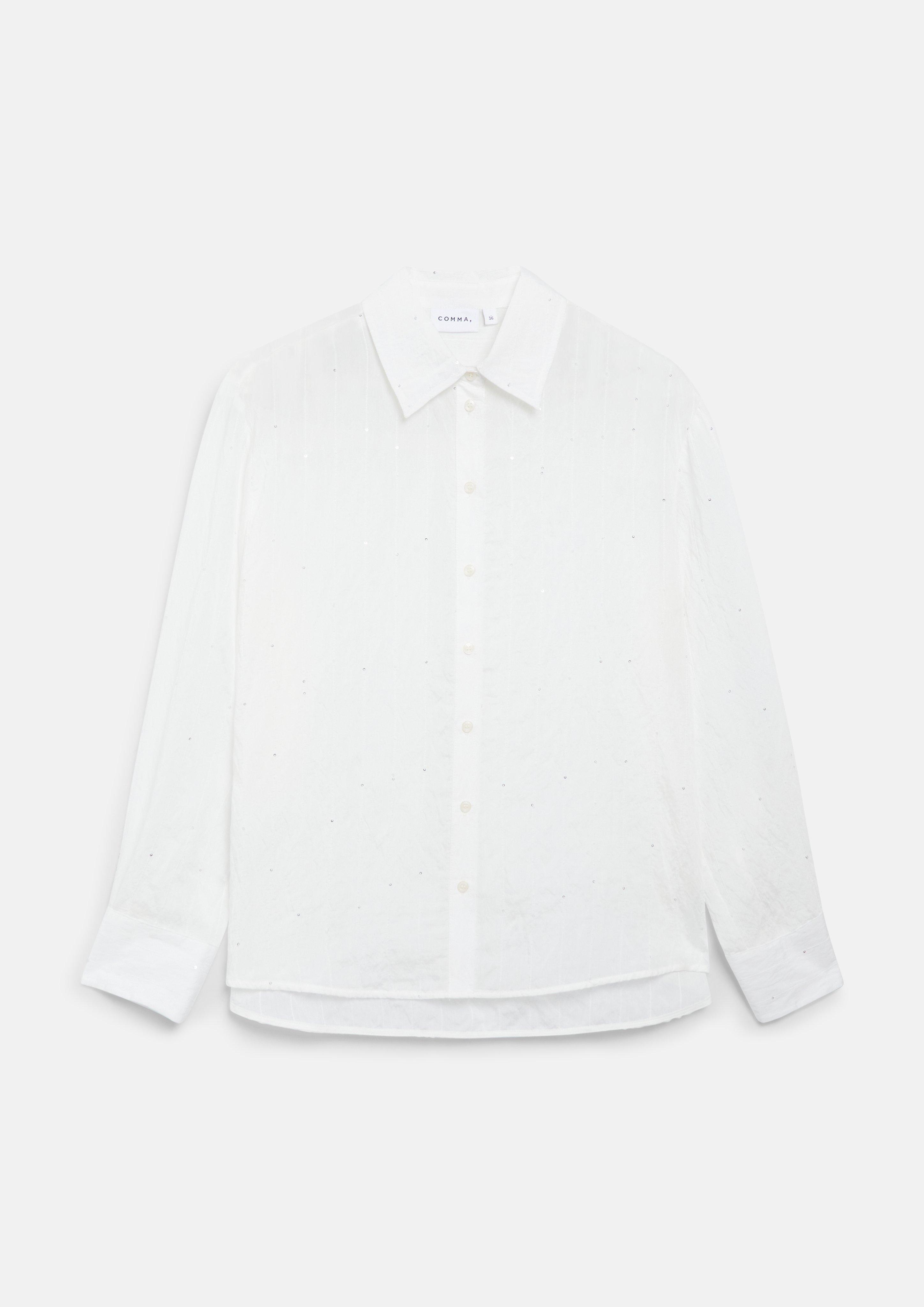 Blouse en blanc de COMMA