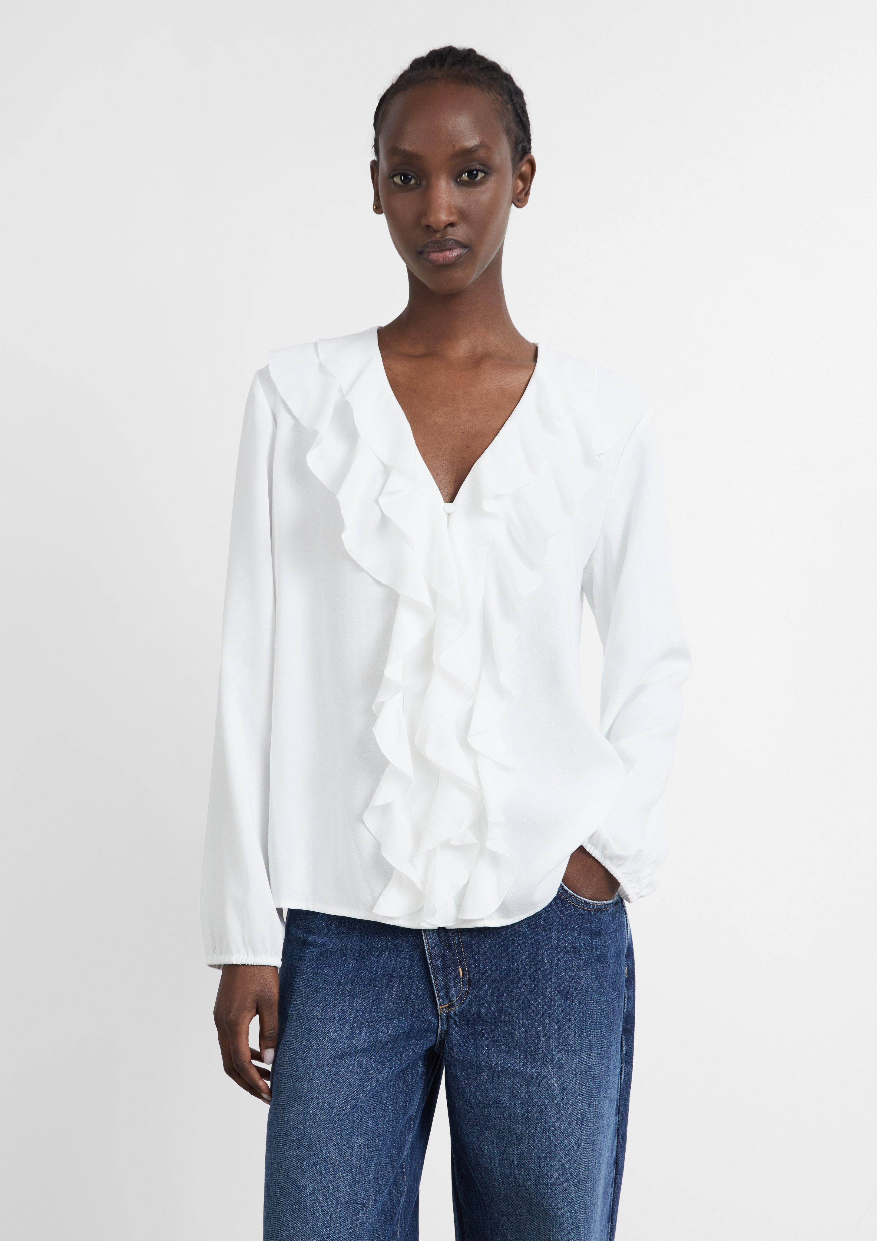 Blouse en crème de COMMA