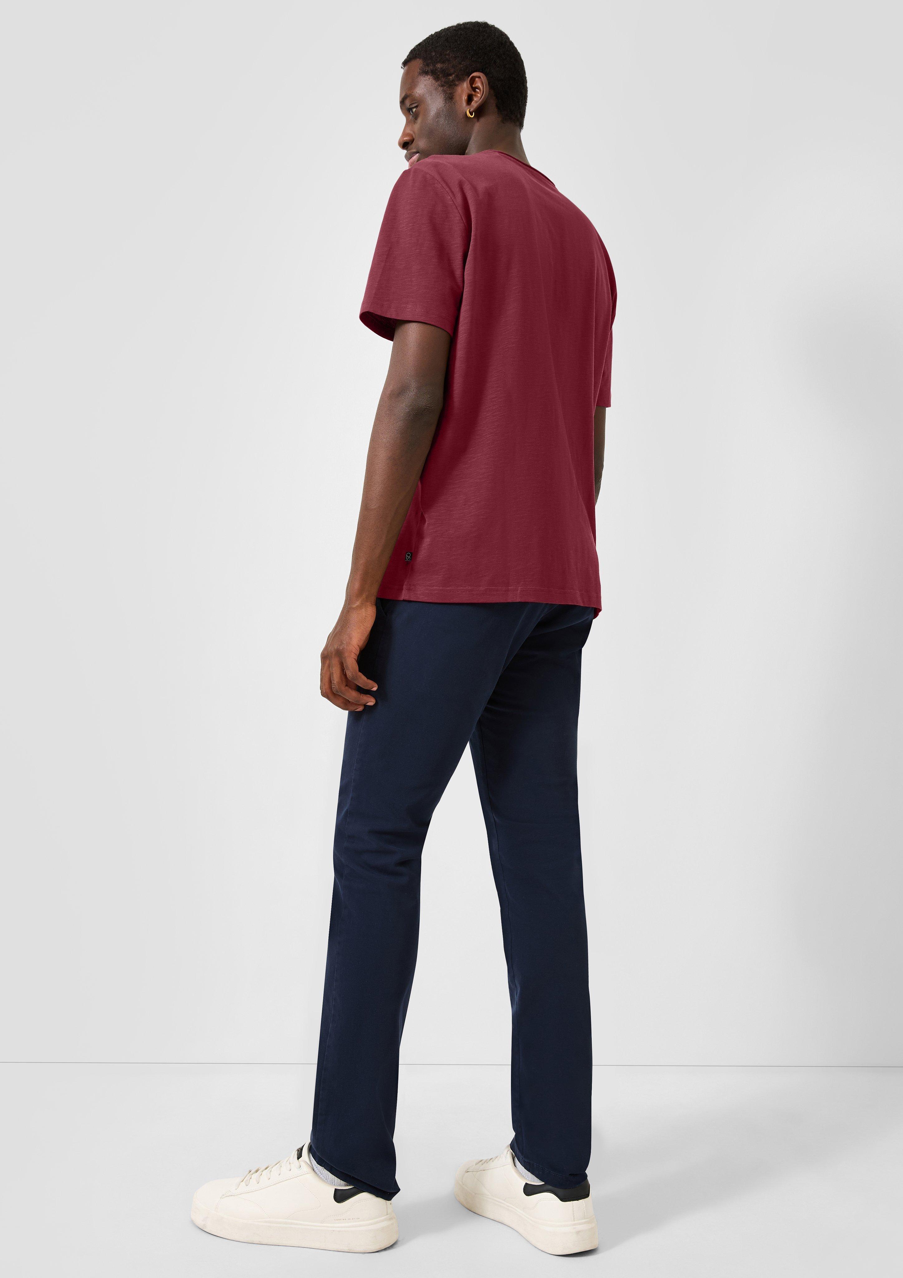 Hommes T-shirt en rouge de QS