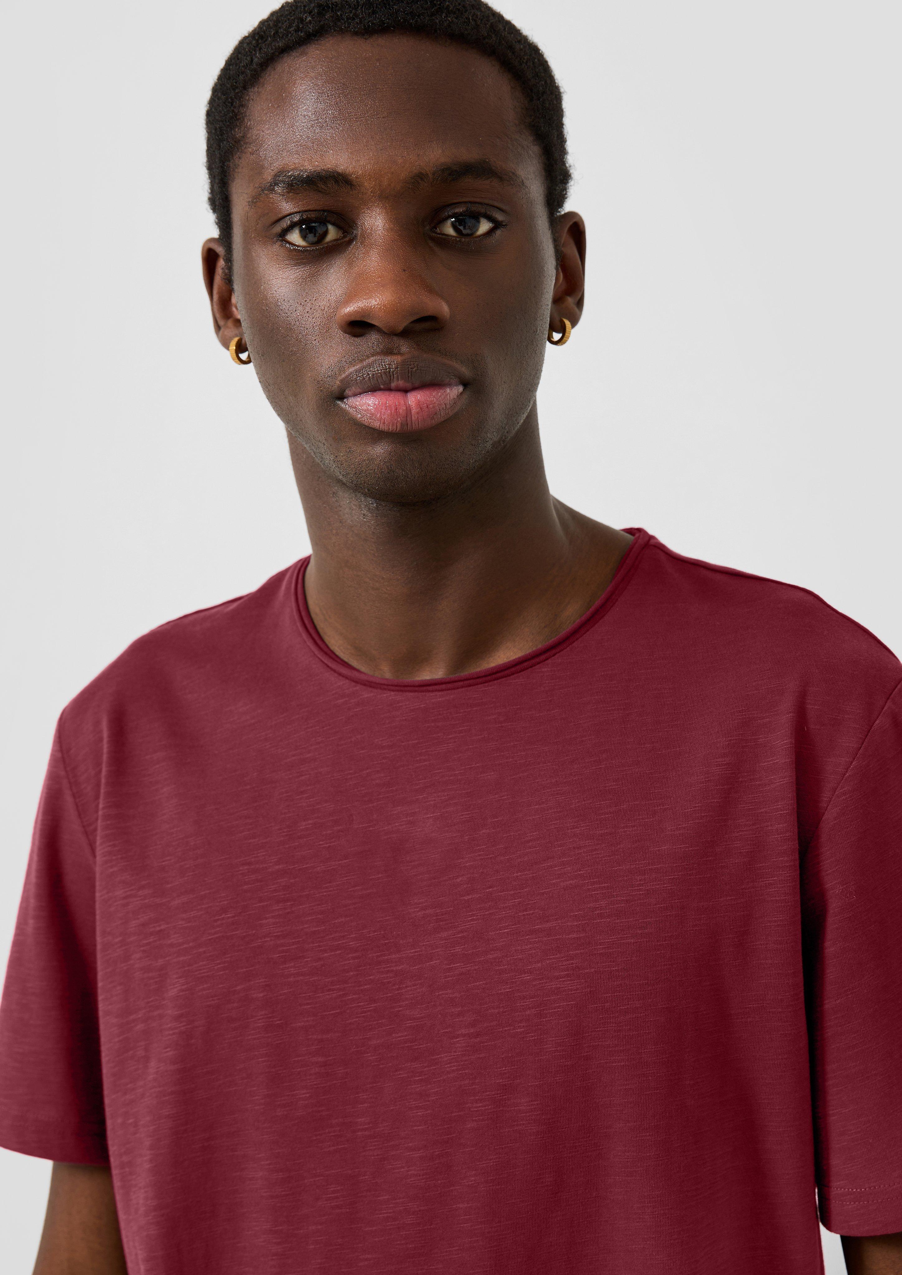 Hommes T-shirt en rouge de QS