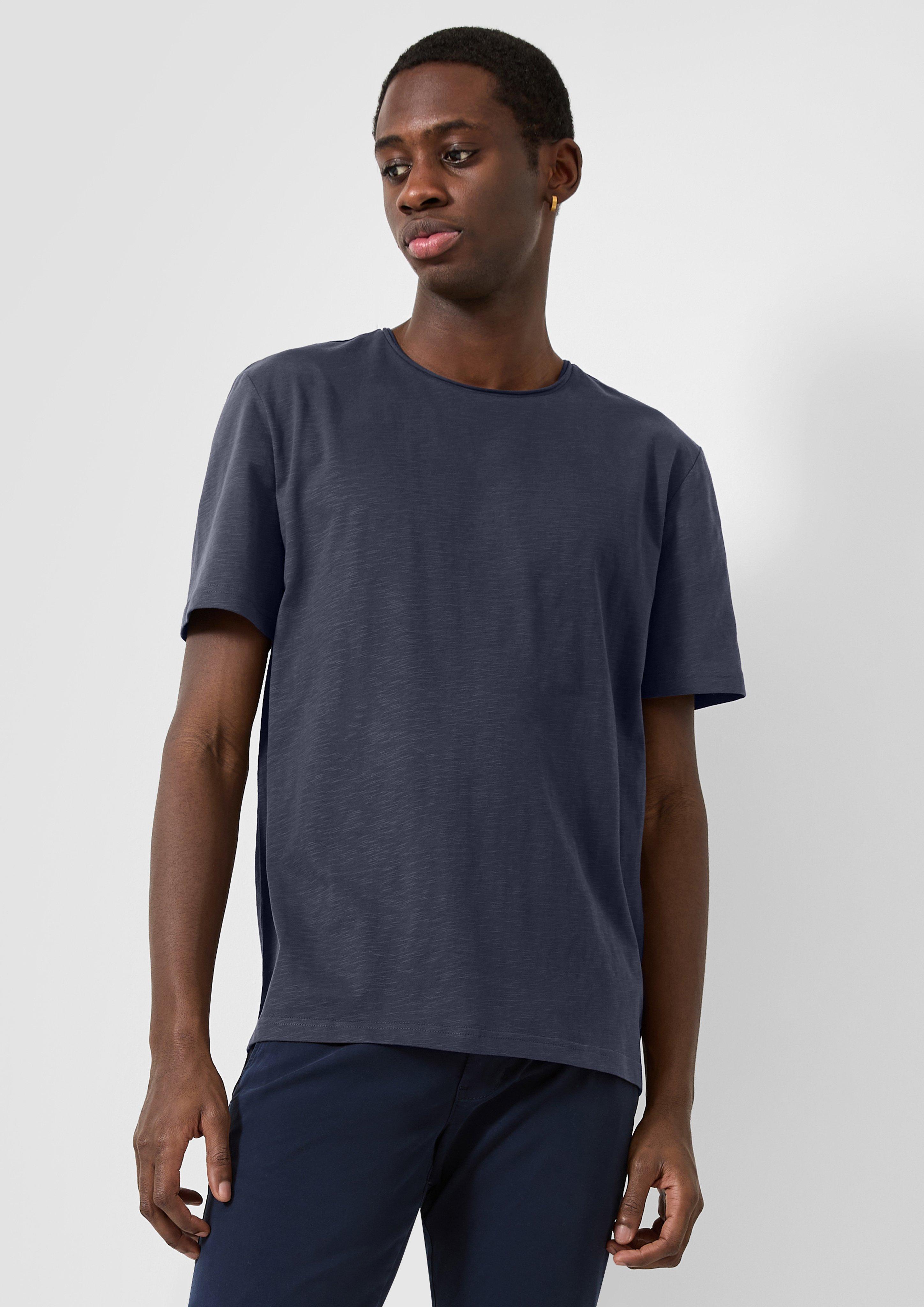 Hommes T-shirt en bleu marine de QS