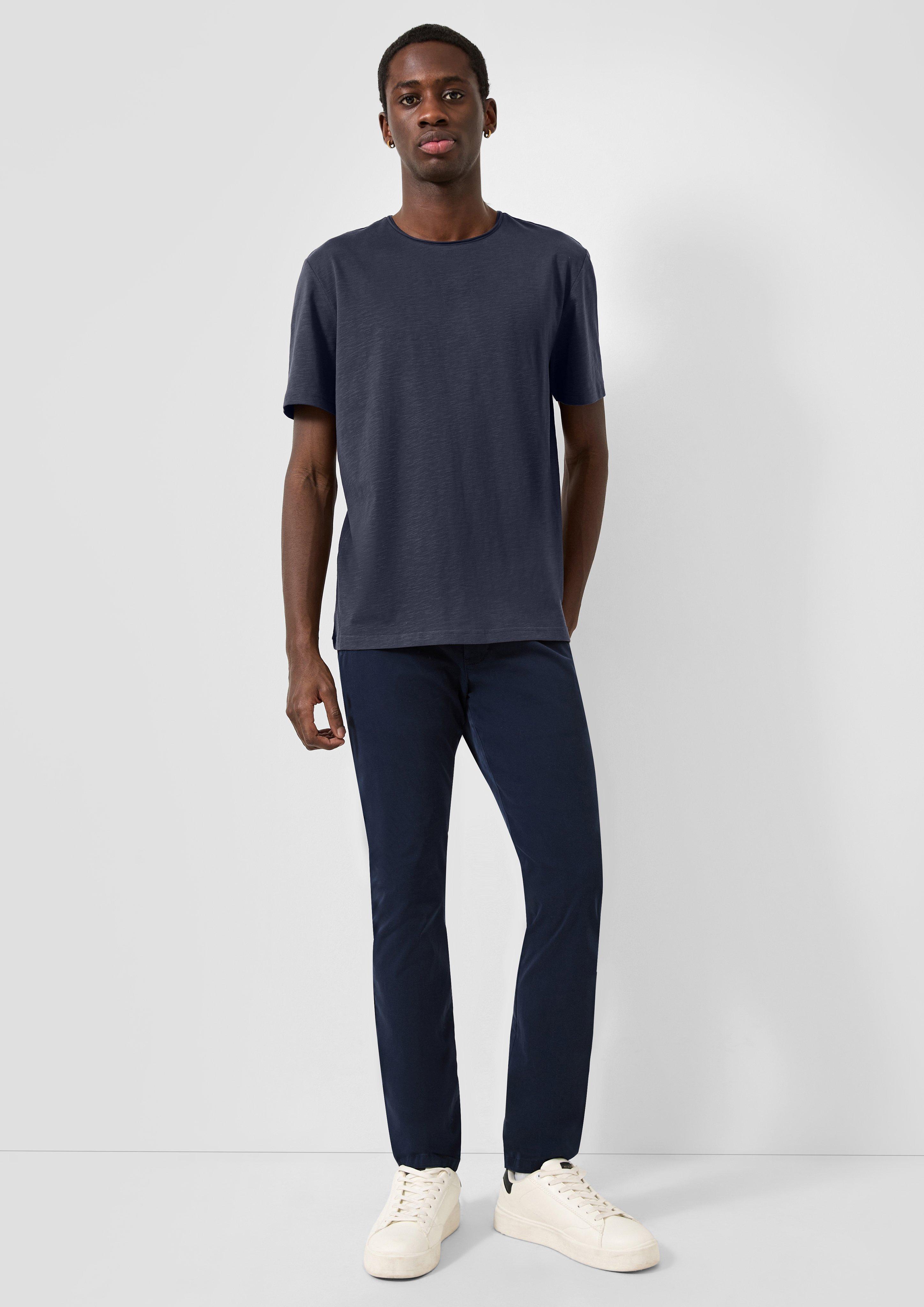 Hommes T-shirt en bleu de QS