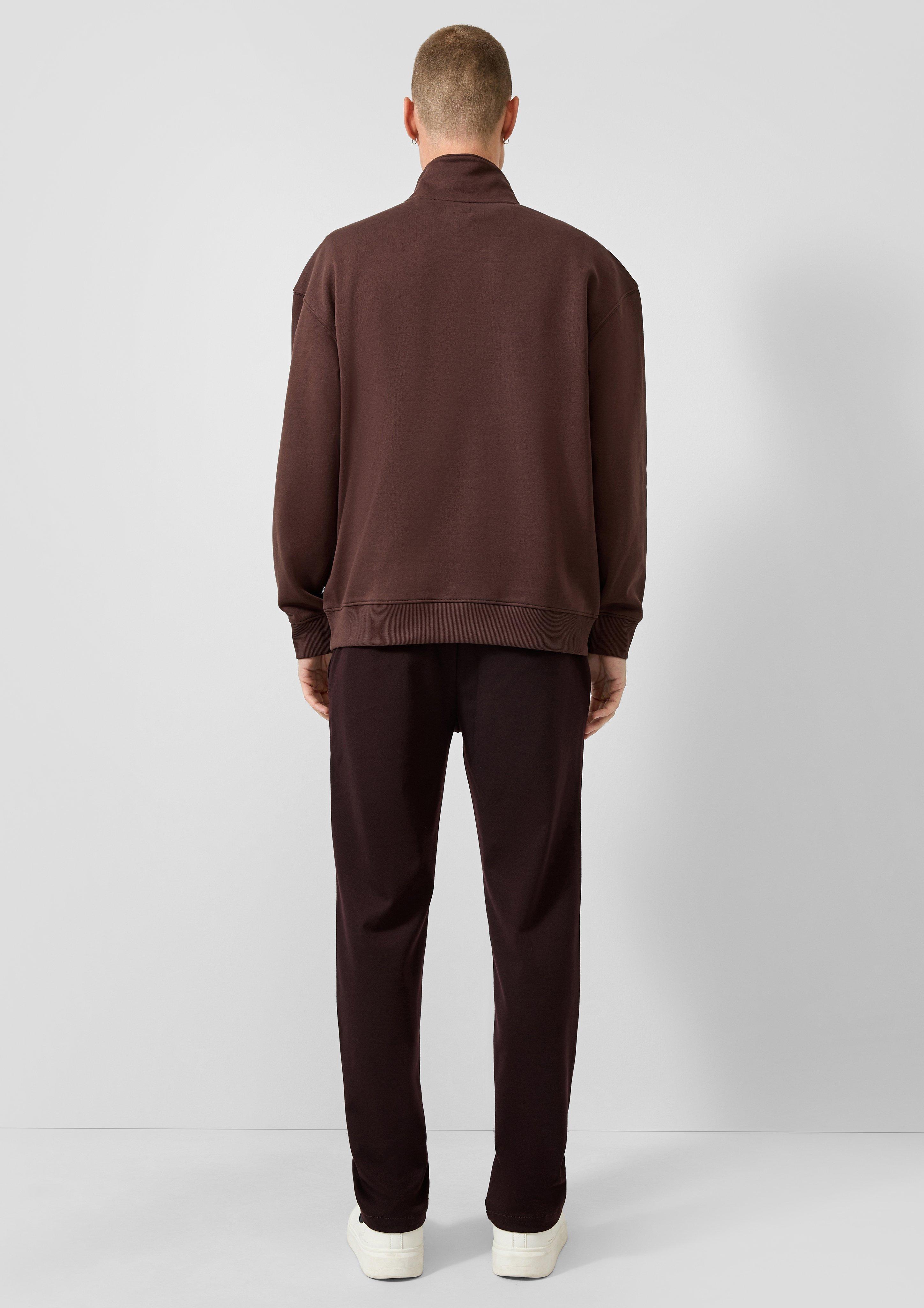 Hommes Sweat-shirt en brun de QS