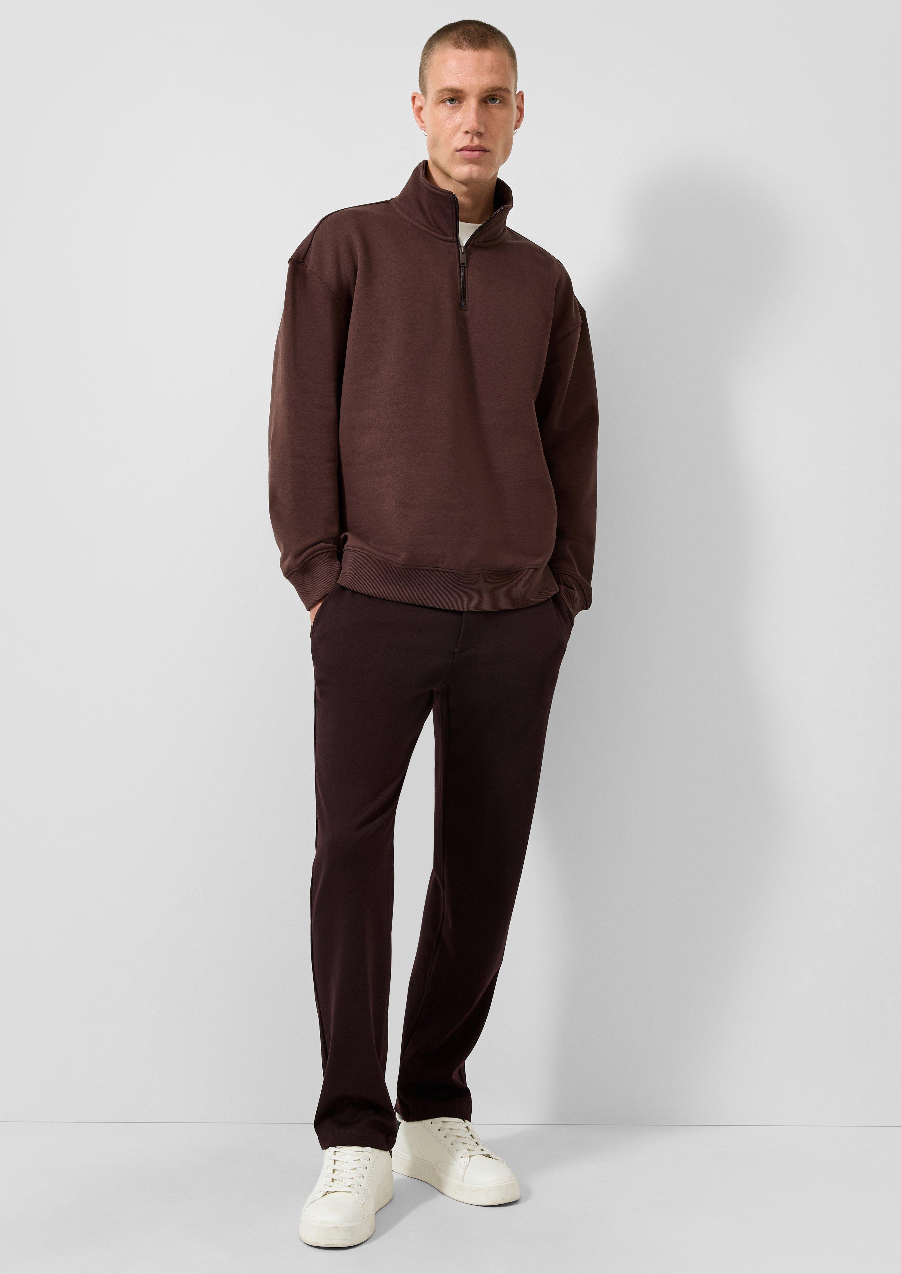Hommes Sweat-shirt en brun de QS