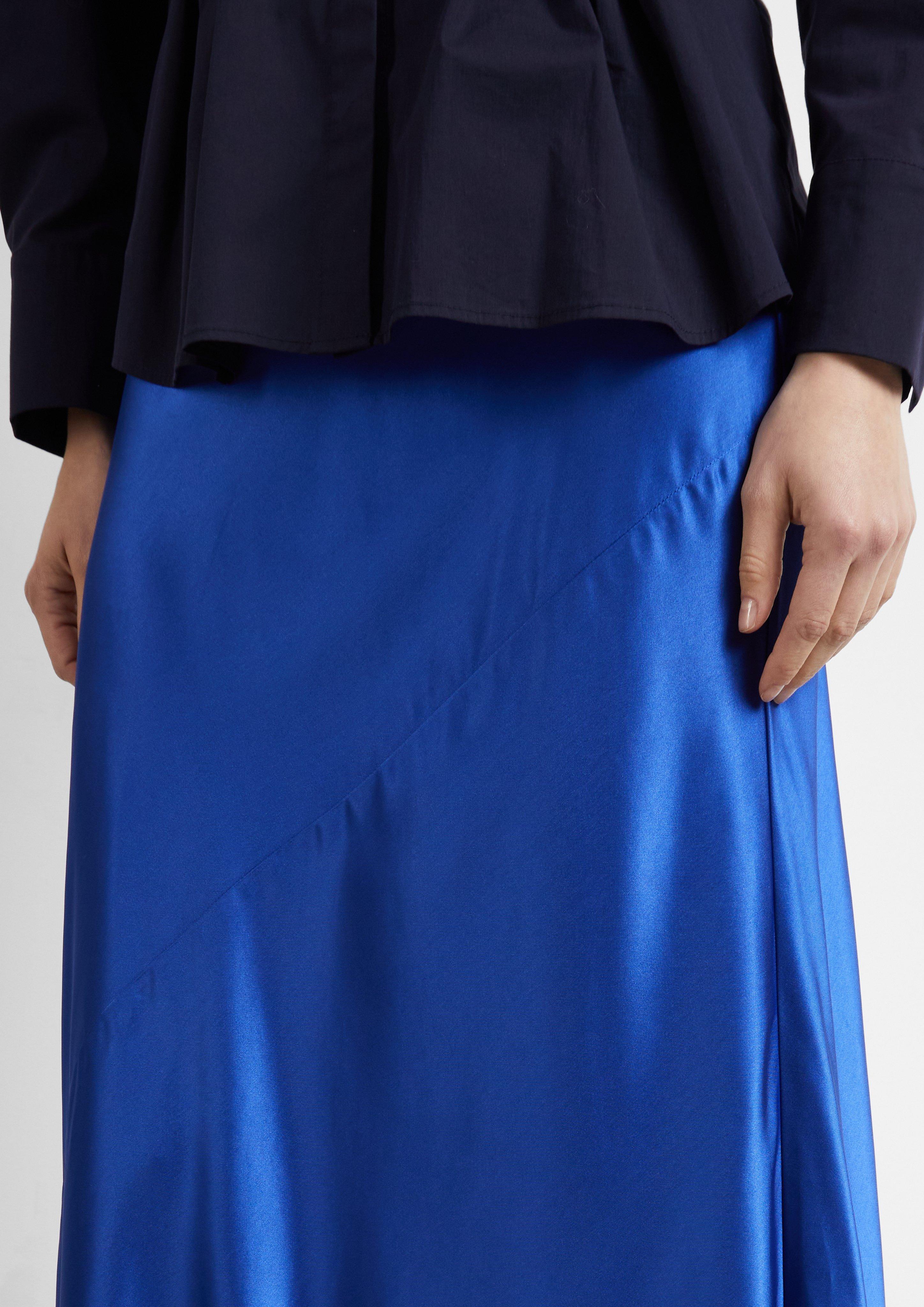 Women Skirt in blue by COMMA