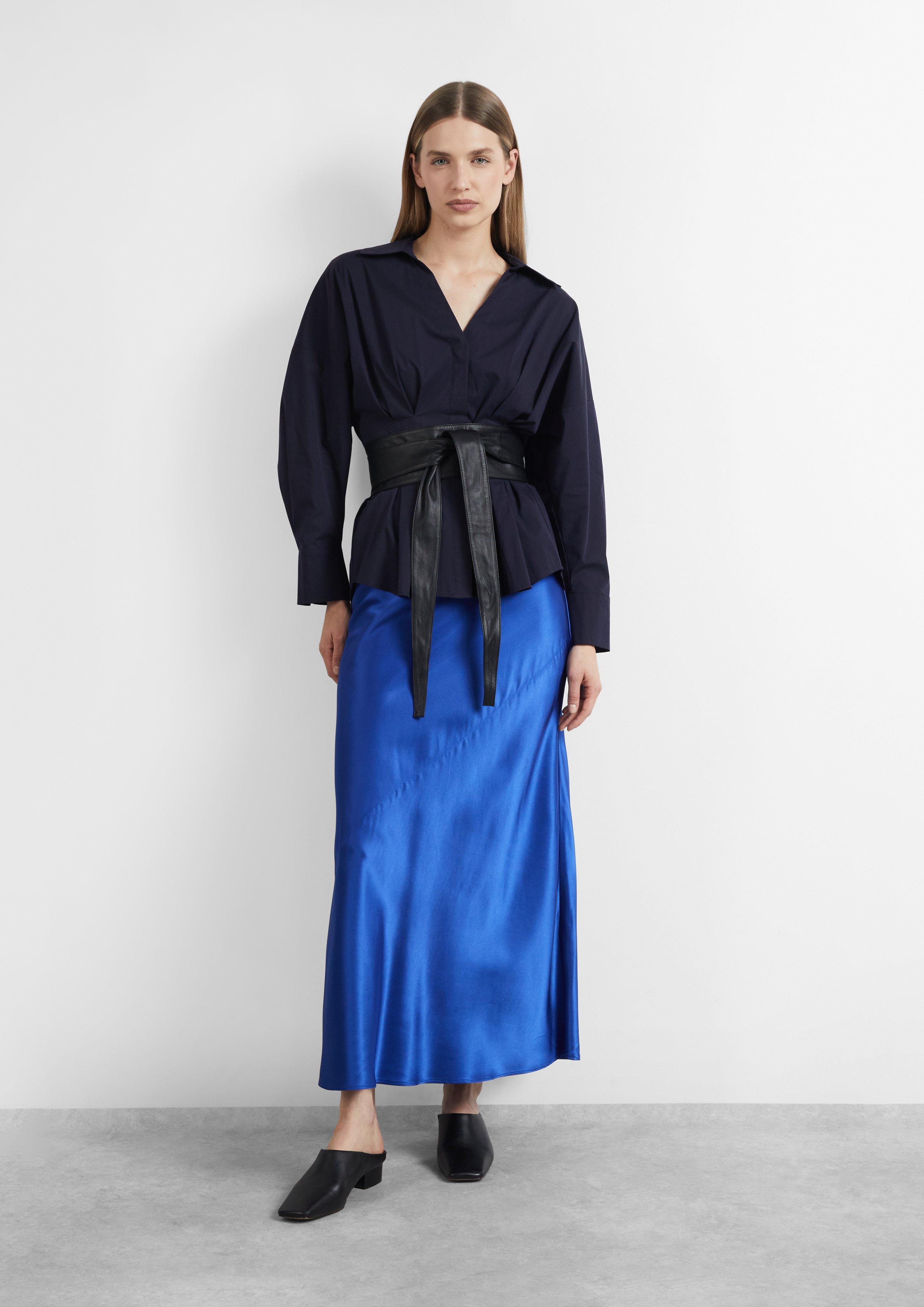 Women Skirt in blue by COMMA